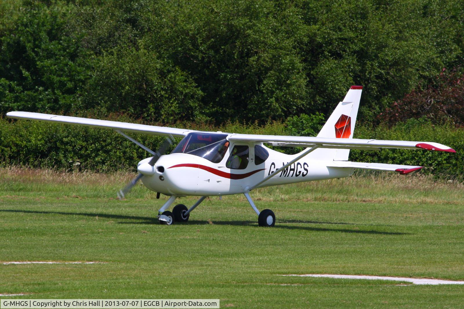G-MHGS, 2004 Stoddard-Hamilton GlaStar C/N PFA 295-13473, at the Barton open day and fly in