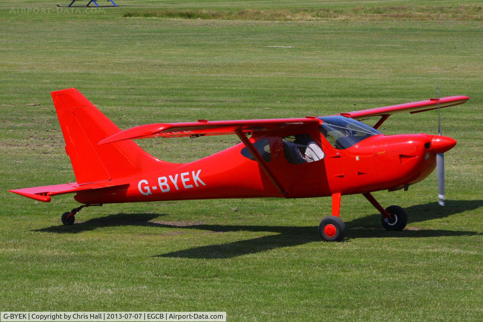 G-BYEK, 2000 Stoddard-Hamilton GlaStar GS-1 C/N PFA 295-13087, at the Barton open day and fly in