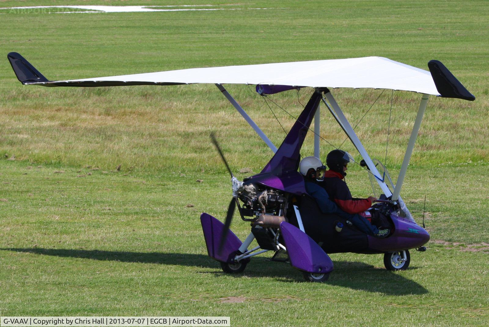 G-VAAV, 2011 P&M Aviation QuikR C/N 8595, at the Barton open day and fly in