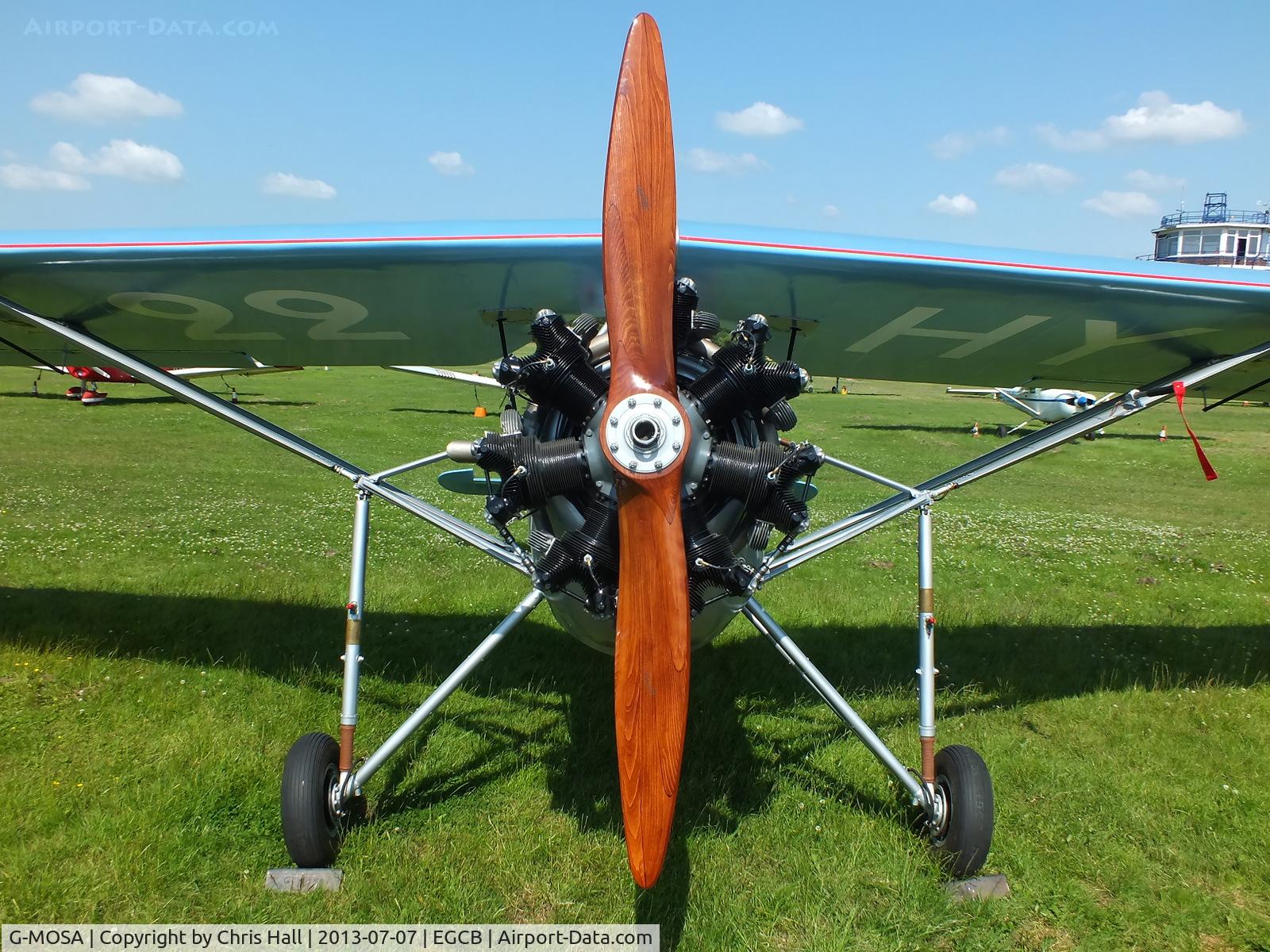 G-MOSA, 1952 Morane-Saulnier MS.317 C/N 351, at the Barton open day and fly in