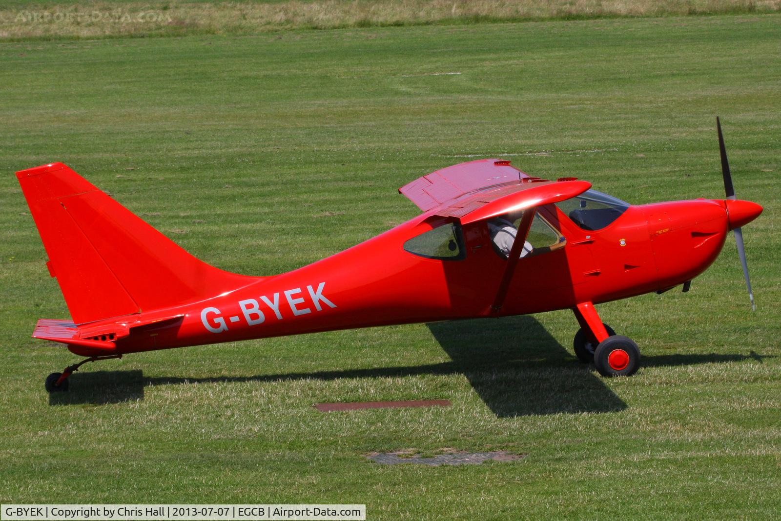 G-BYEK, 2000 Stoddard-Hamilton GlaStar GS-1 C/N PFA 295-13087, at the Barton open day and fly in