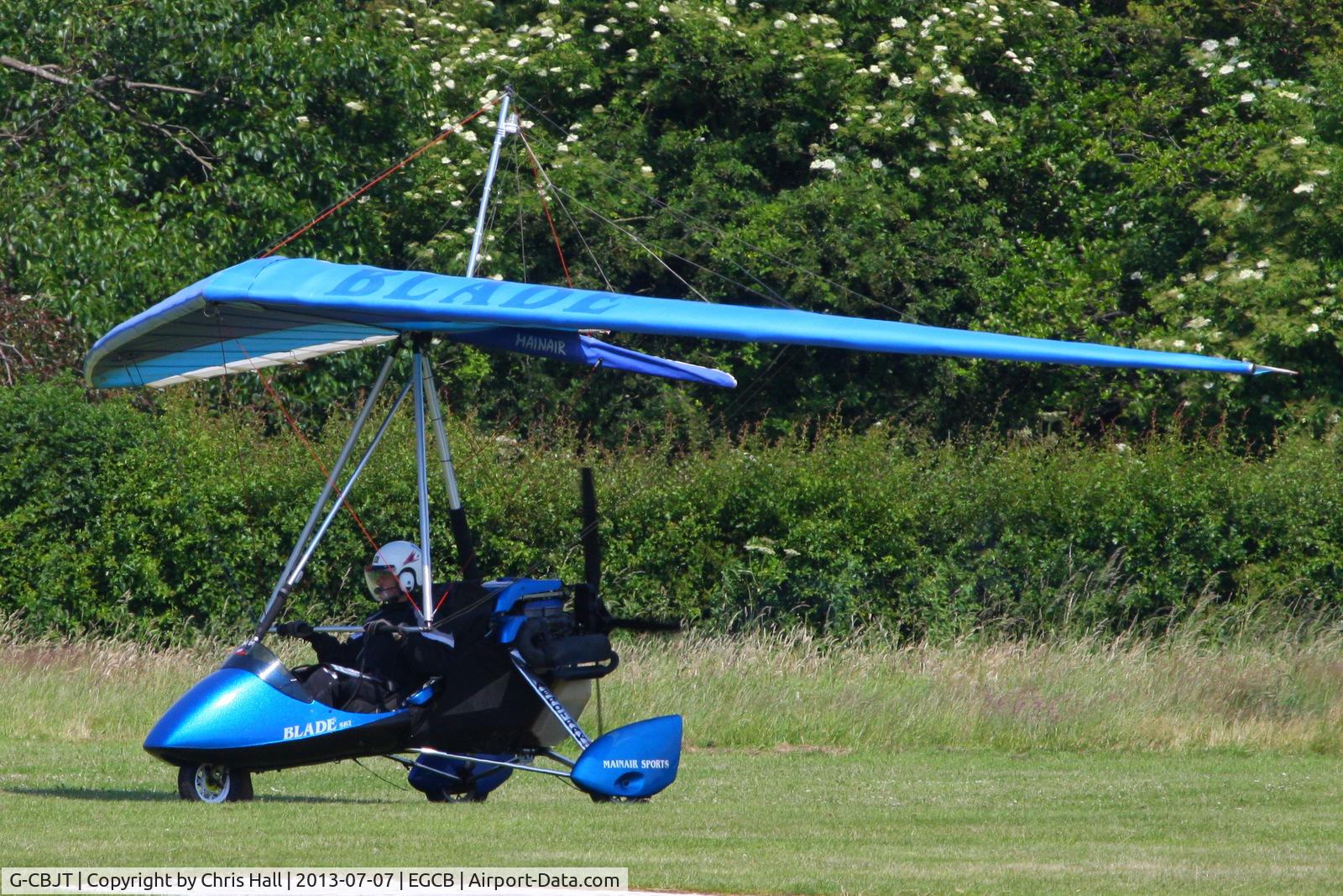 G-CBJT, 2001 Mainair Blade C/N 1302-1101-7-W1097, at the Barton open day and fly in