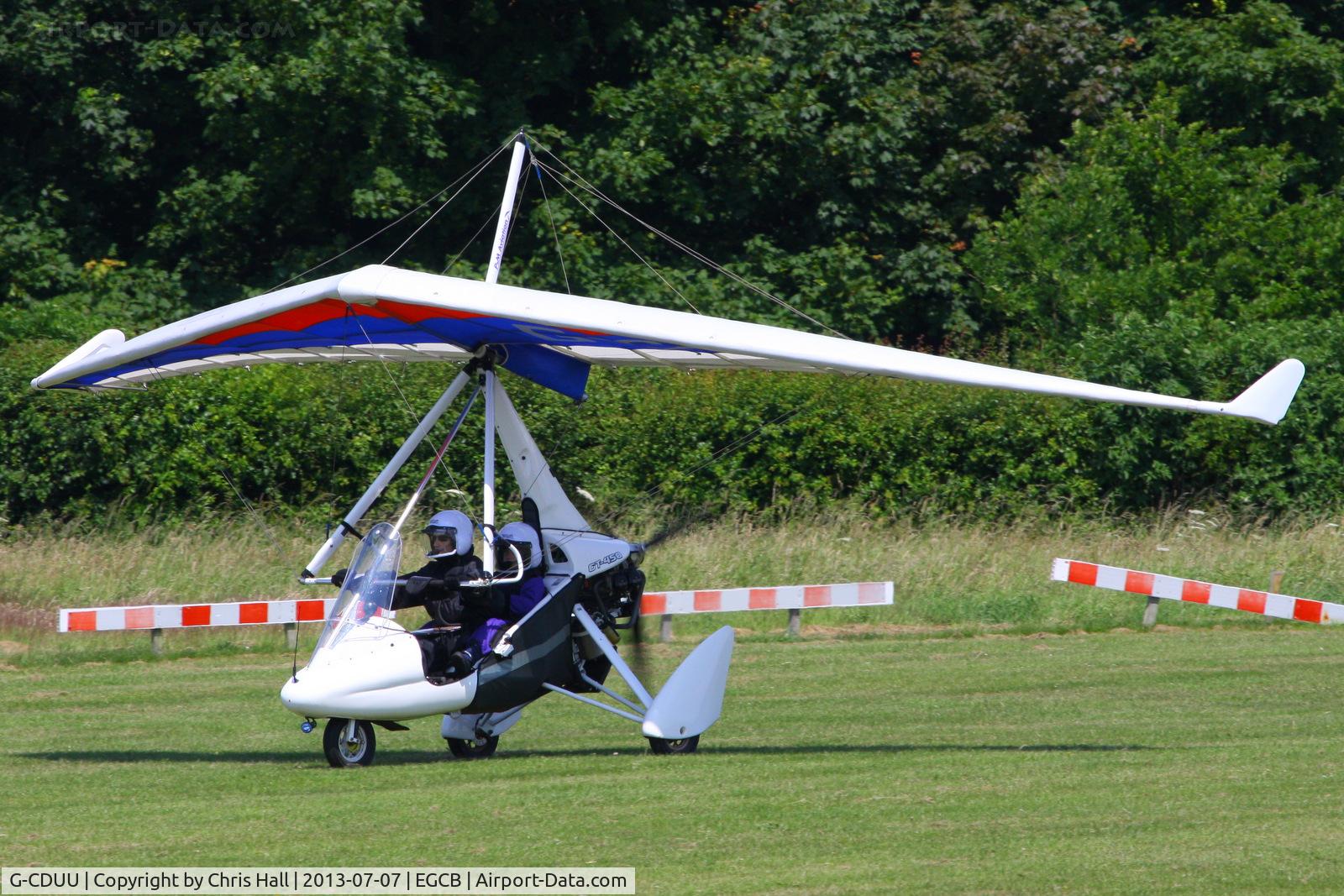 G-CDUU, 2006 P&M Aviation Quik GT450 C/N 8165, at the Barton open day and fly in