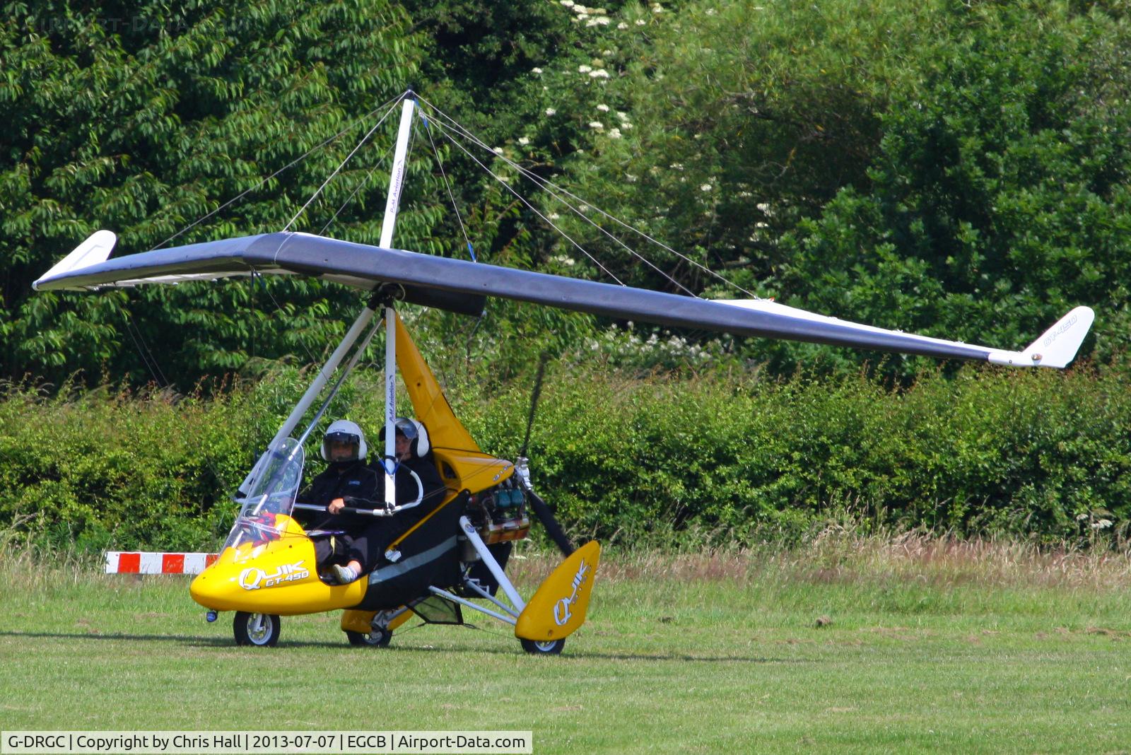 G-DRGC, 2011 P&M Aviation Quik 450GT C/N 8564, at the Barton open day and fly in