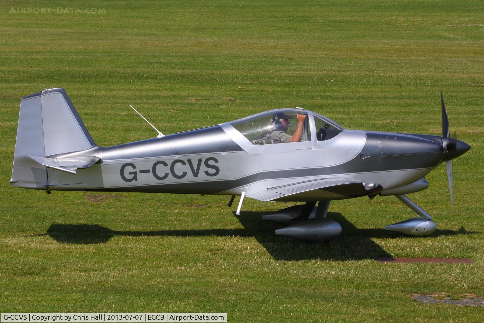 G-CCVS, 2010 Vans RV-6A C/N PFA 181A-13413, at the Barton open day and fly in