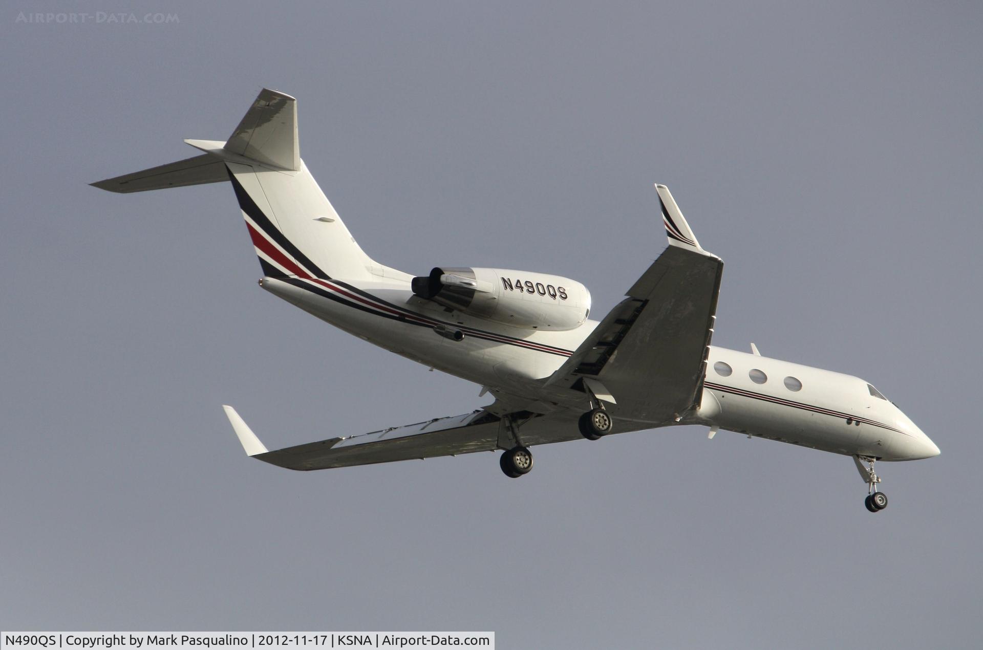 N490QS, 2002 Gulfstream Aerospace G-IV C/N 1488, Gulfstream G-IV