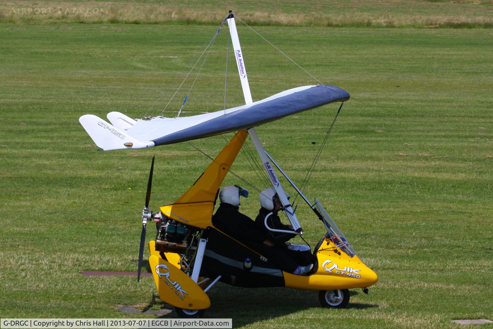 G-DRGC, 2011 P&M Aviation Quik 450GT C/N 8564, at the Barton open day and fly in