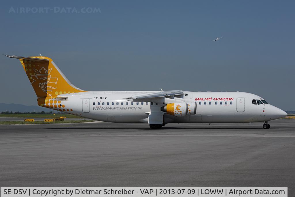 SE-DSV, 1994 British Aerospace Avro 146-RJ100A C/N E3250, Malmoe Aviation Bae146