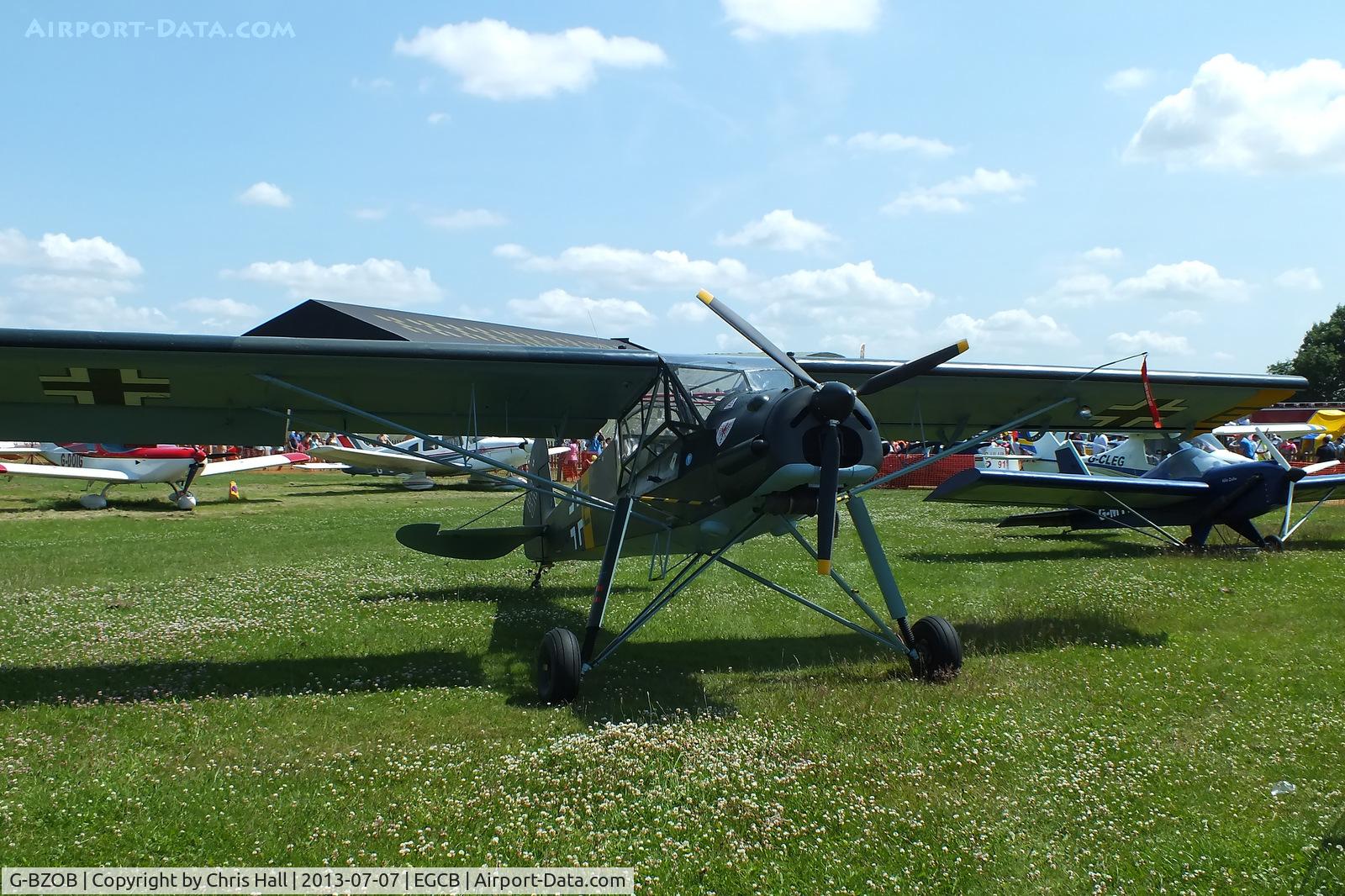 G-BZOB, 2004 Slepcev Storch C/N PFA 316-13592, at the Barton open day and fly in