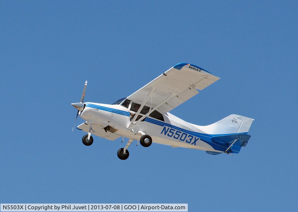 N5503X, Maule MXT-7-180 Star Rocket C/N 14107C, Departing Nevada County Airport, Grass Valley, CA.
