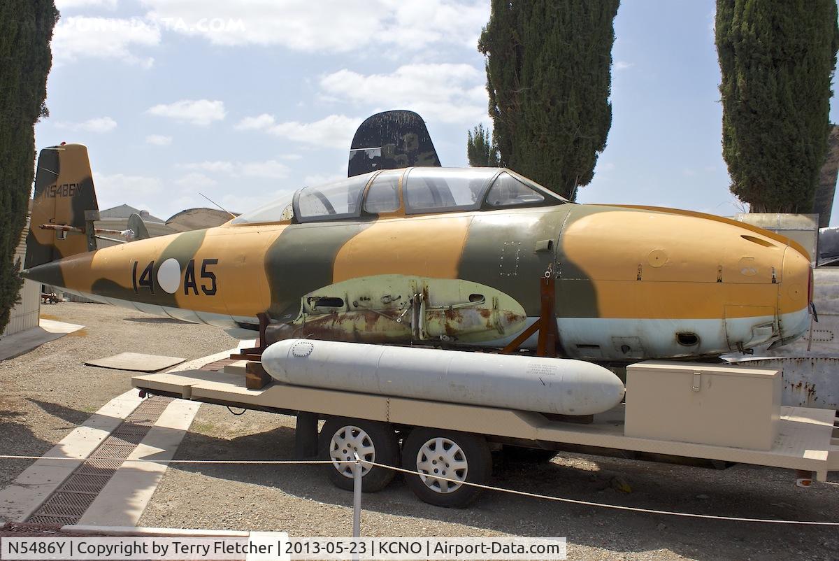 N5486Y, 1962 Hispano HA-220A Saeta C/N 20/10, At Planes of Fame Museum , Chino , California