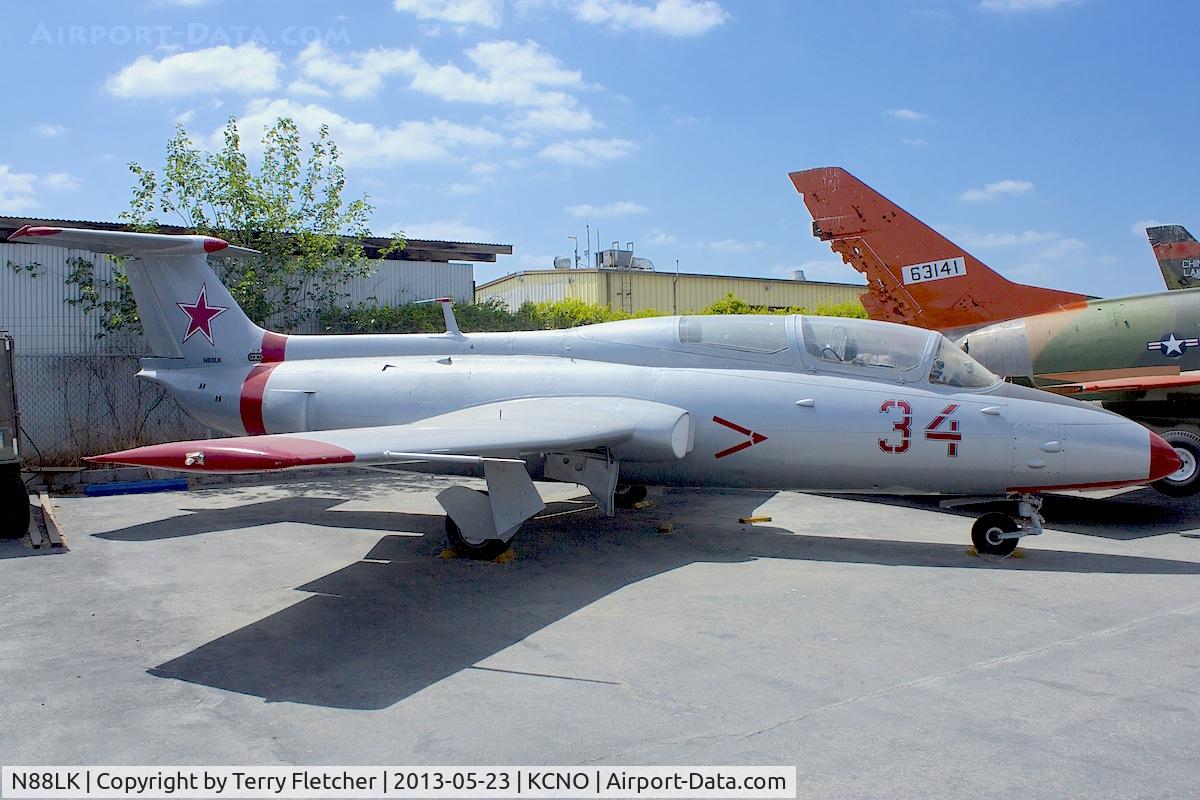 N88LK, 1971 Aero L-29 Delfin C/N 194150, At Planes of Fame Museum , Chino , California