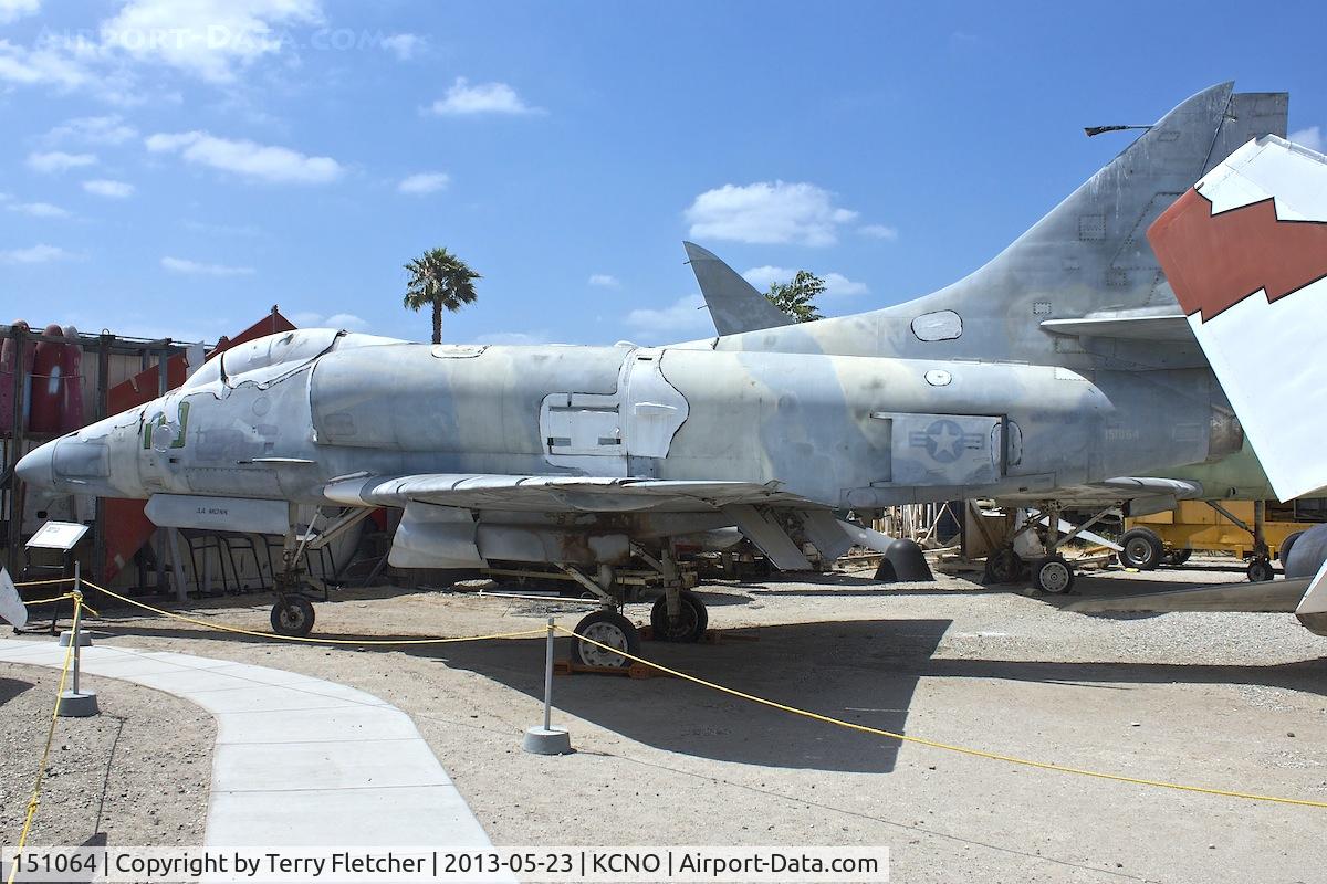 151064, Douglas A-4E Skyhawk C/N 13234, At Planes of Fame Museum , Chino , California