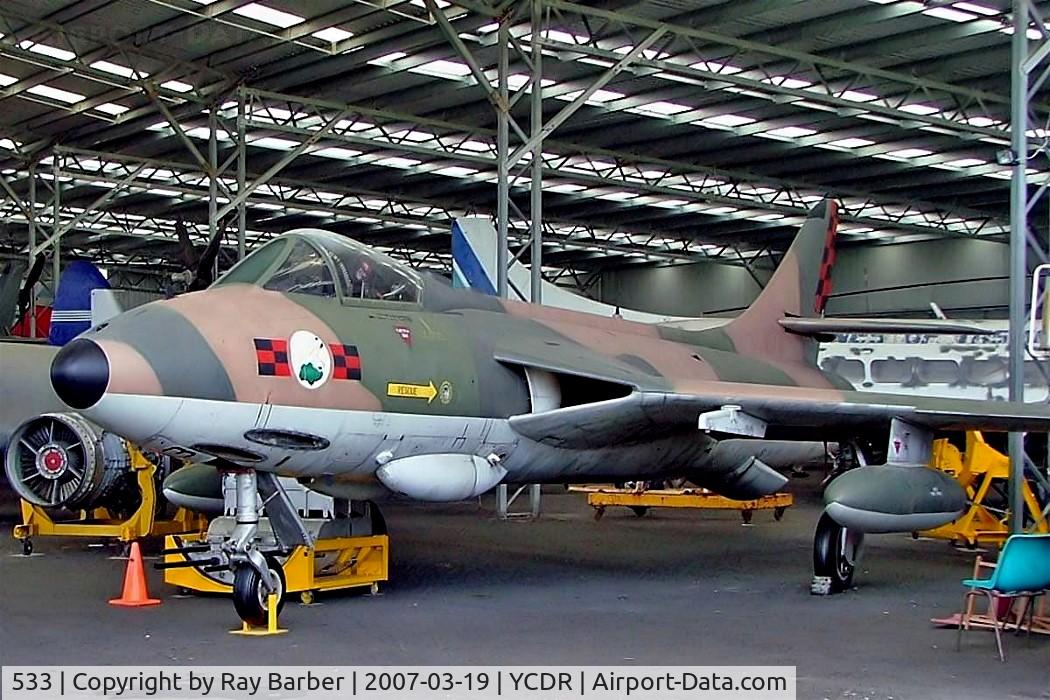 533, Hawker Hunter FGA.74B C/N 41H/679972, Hawker Hunter FGA.74B [41H/679972] (Australian Air Force) Caloundra~VH 19/03/2007.