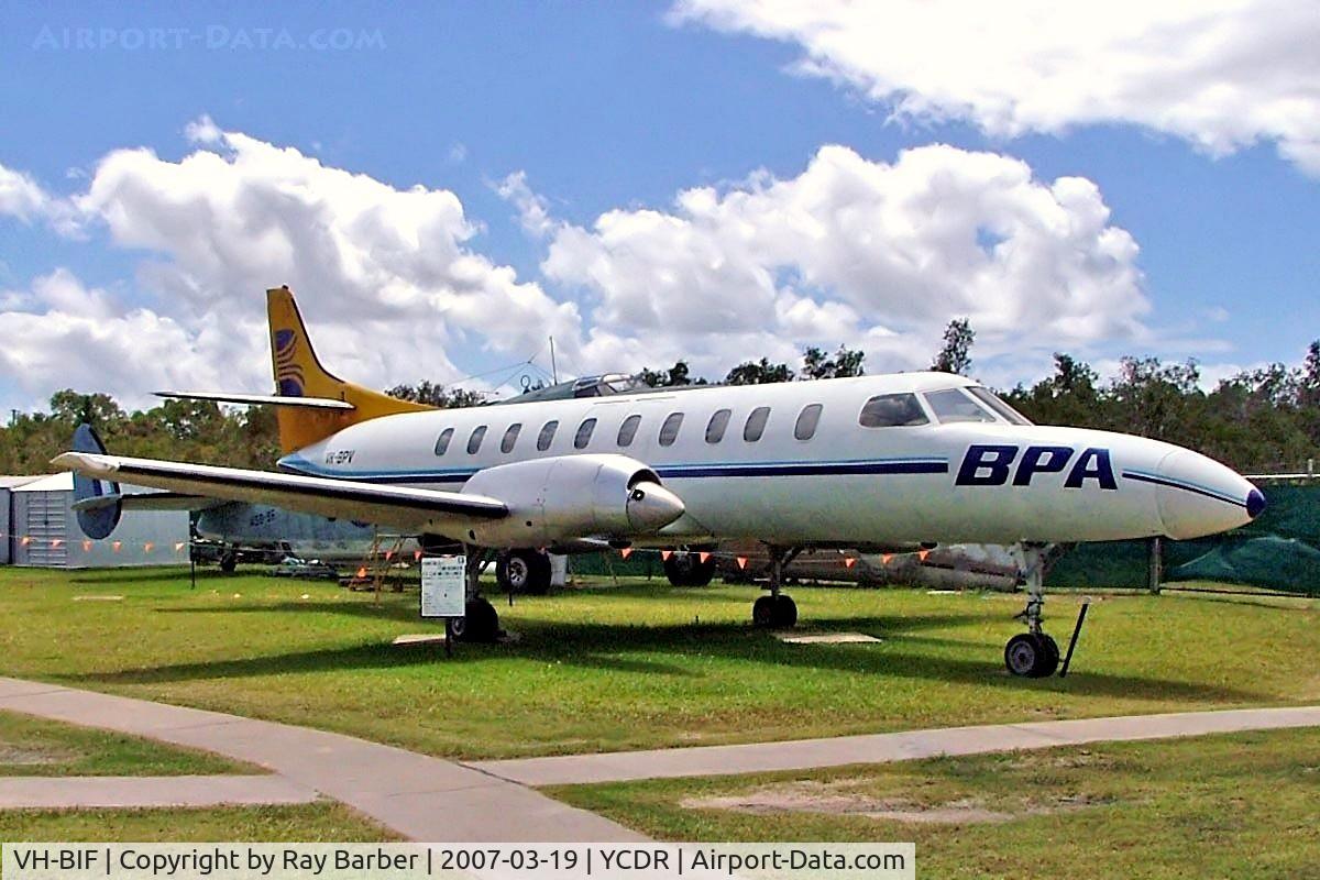 VH-BIF, 1978 Swearingen SA-226TC Metro II C/N TC-270, Swearingen SA.226TC Metro II [TC-270] Caloundra~VH 19/03/2007. Marked VH-BPV.