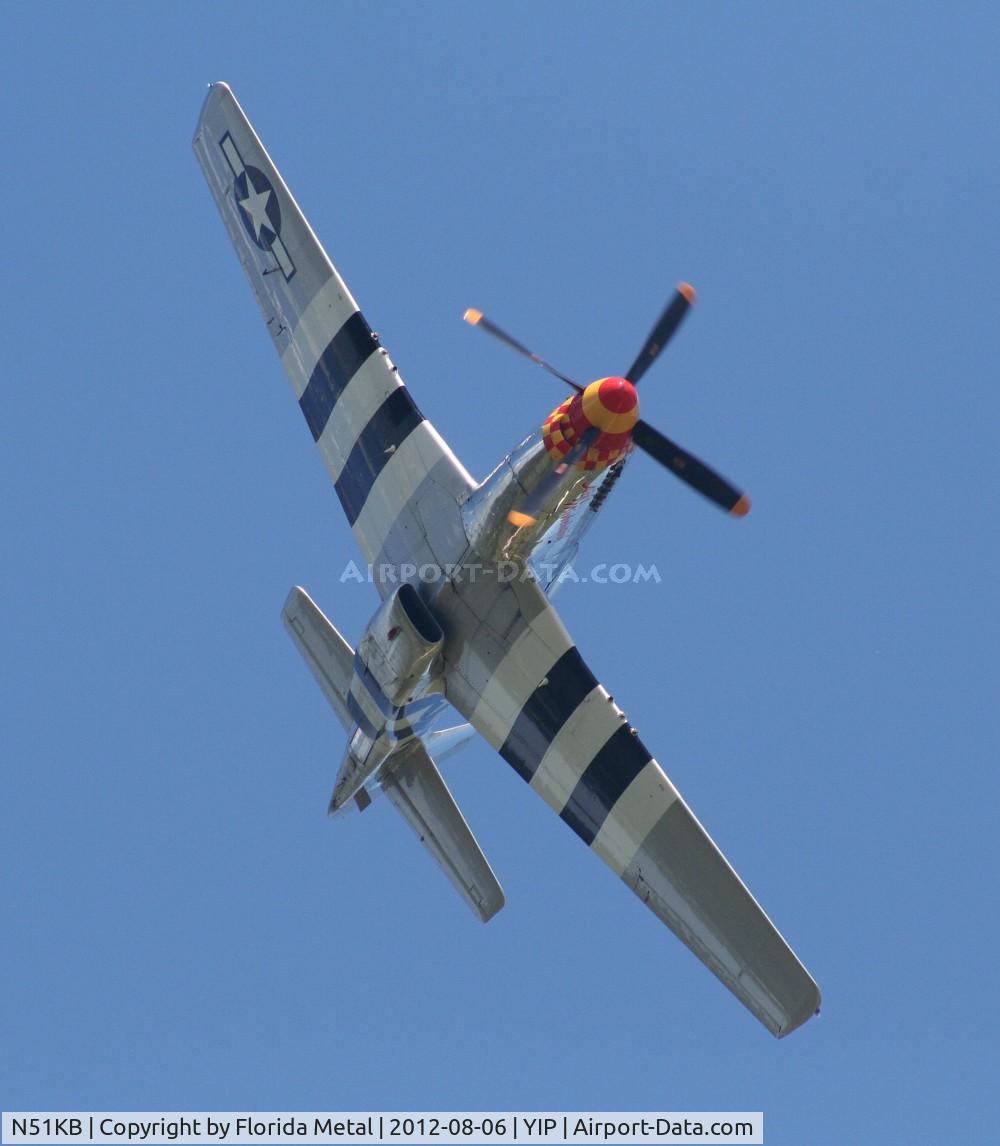 N51KB, 1961 North American F-51D Mustang C/N 44-74009, Aint Misbehavin F-51D