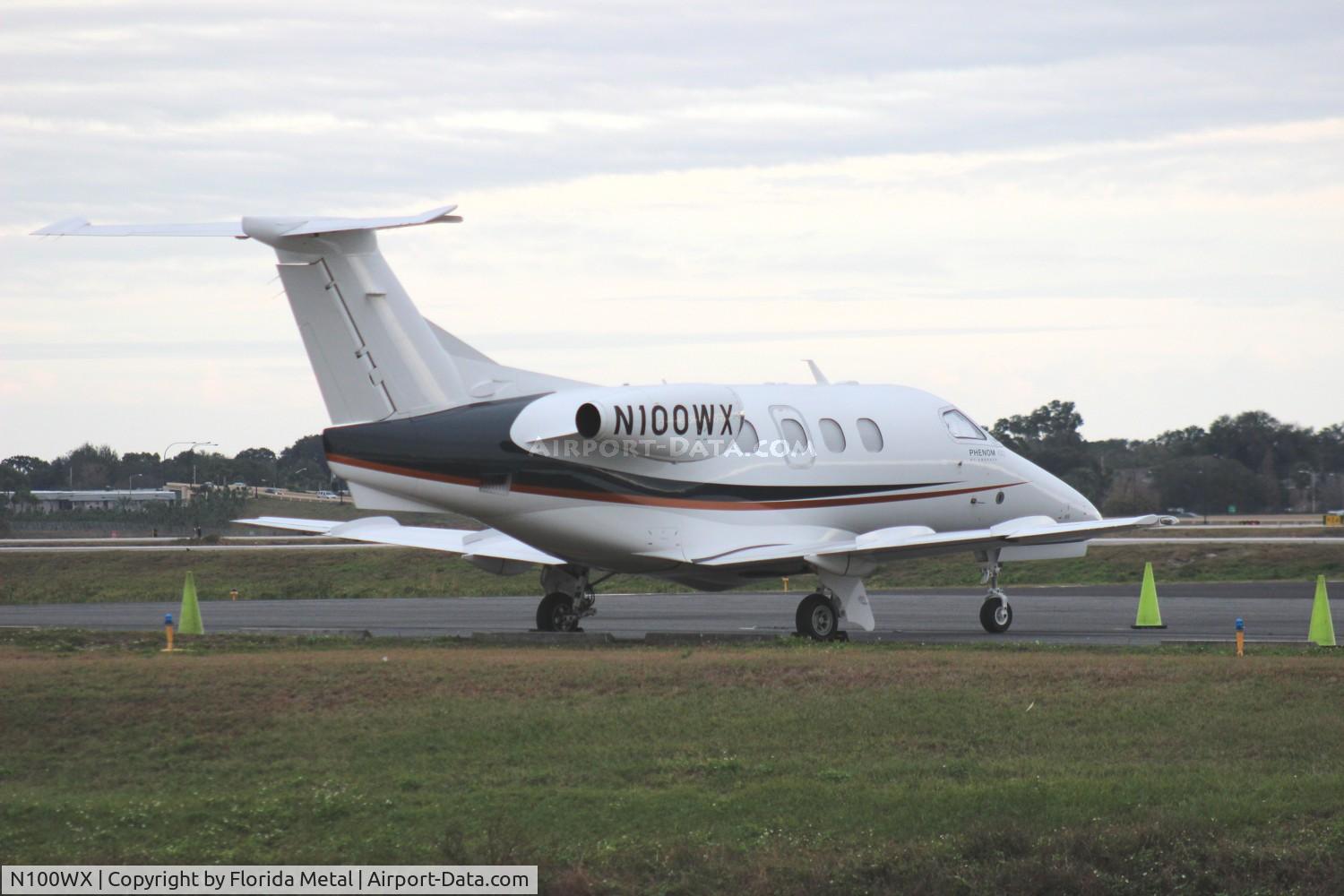 N100WX, 2009 Embraer EMB-500 Phenom 100 C/N 50000037, Phenom 100
