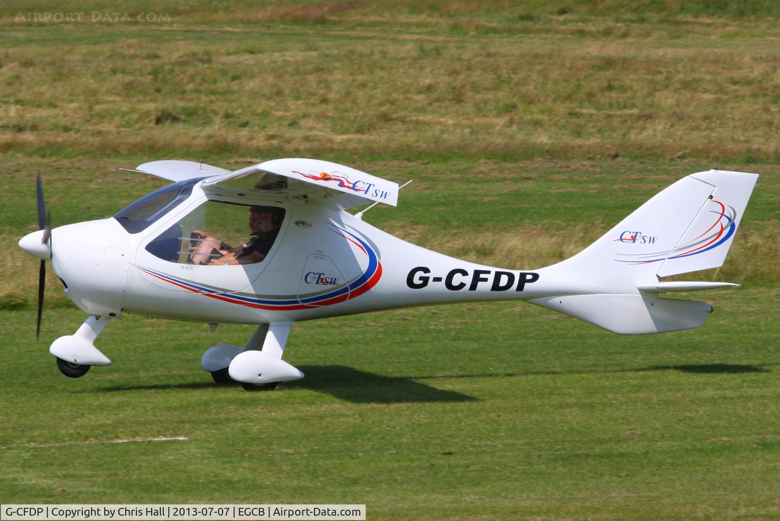 G-CFDP, 2008 Flight Design CTSW C/N 8367, at the Barton open day and fly in