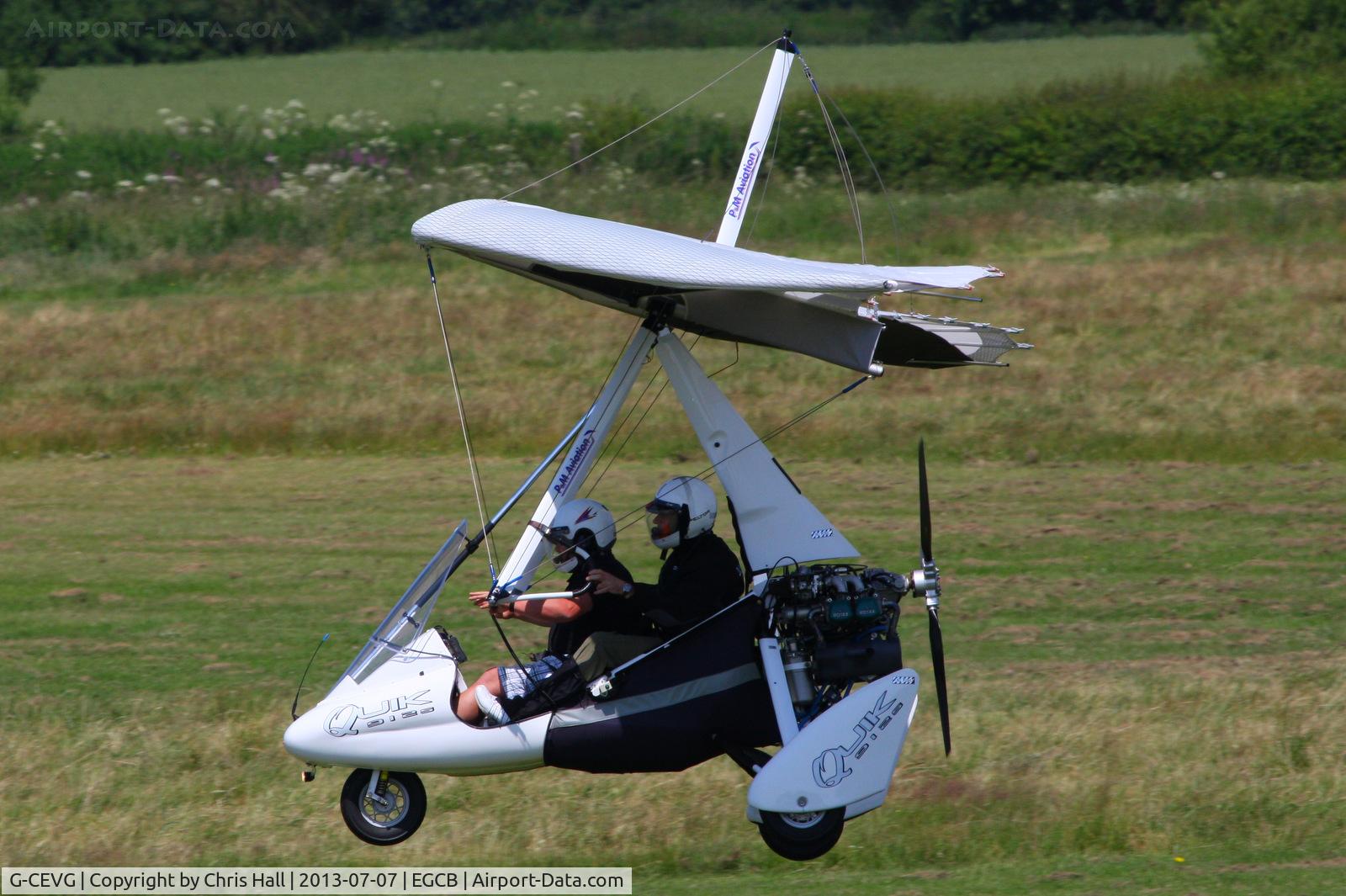 G-CEVG, 2007 Pegasus Quik C/N 8319, at the Barton open day and fly in