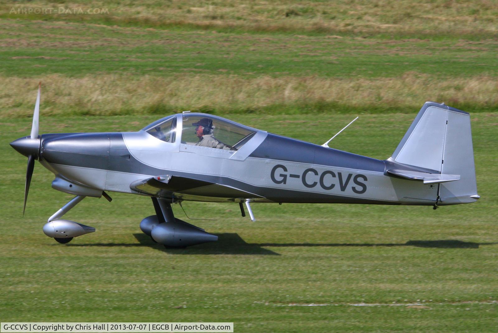 G-CCVS, 2010 Vans RV-6A C/N PFA 181A-13413, at the Barton open day and fly in