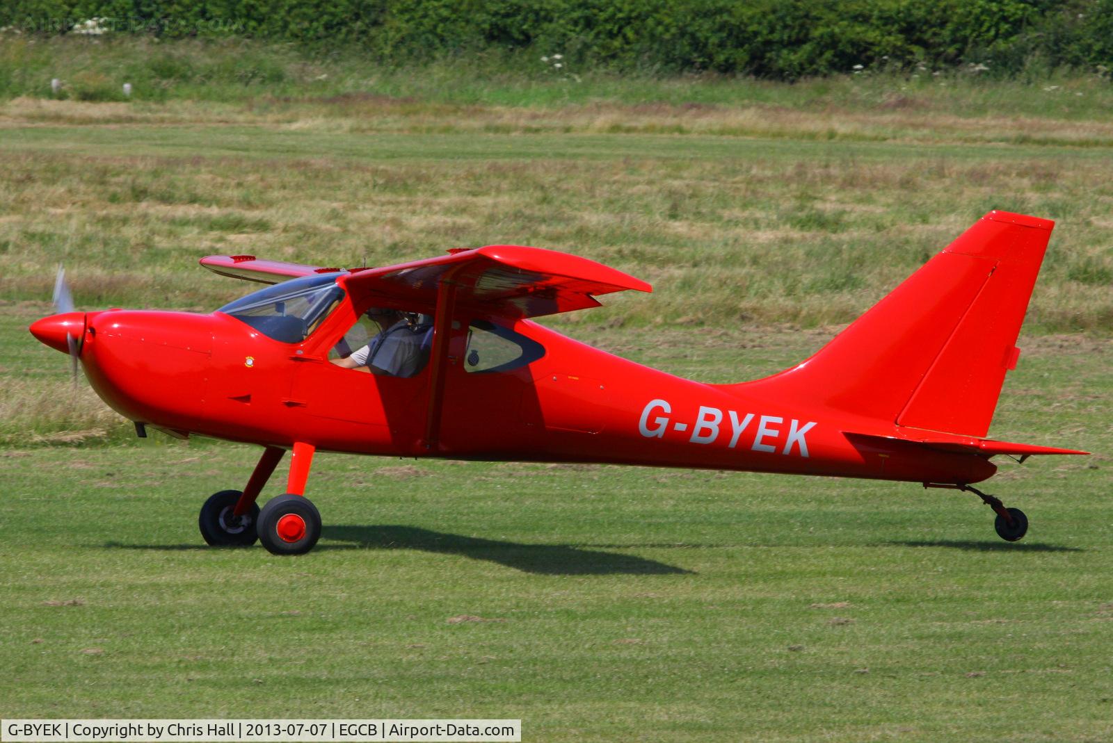 G-BYEK, 2000 Stoddard-Hamilton GlaStar GS-1 C/N PFA 295-13087, at the Barton open day and fly in