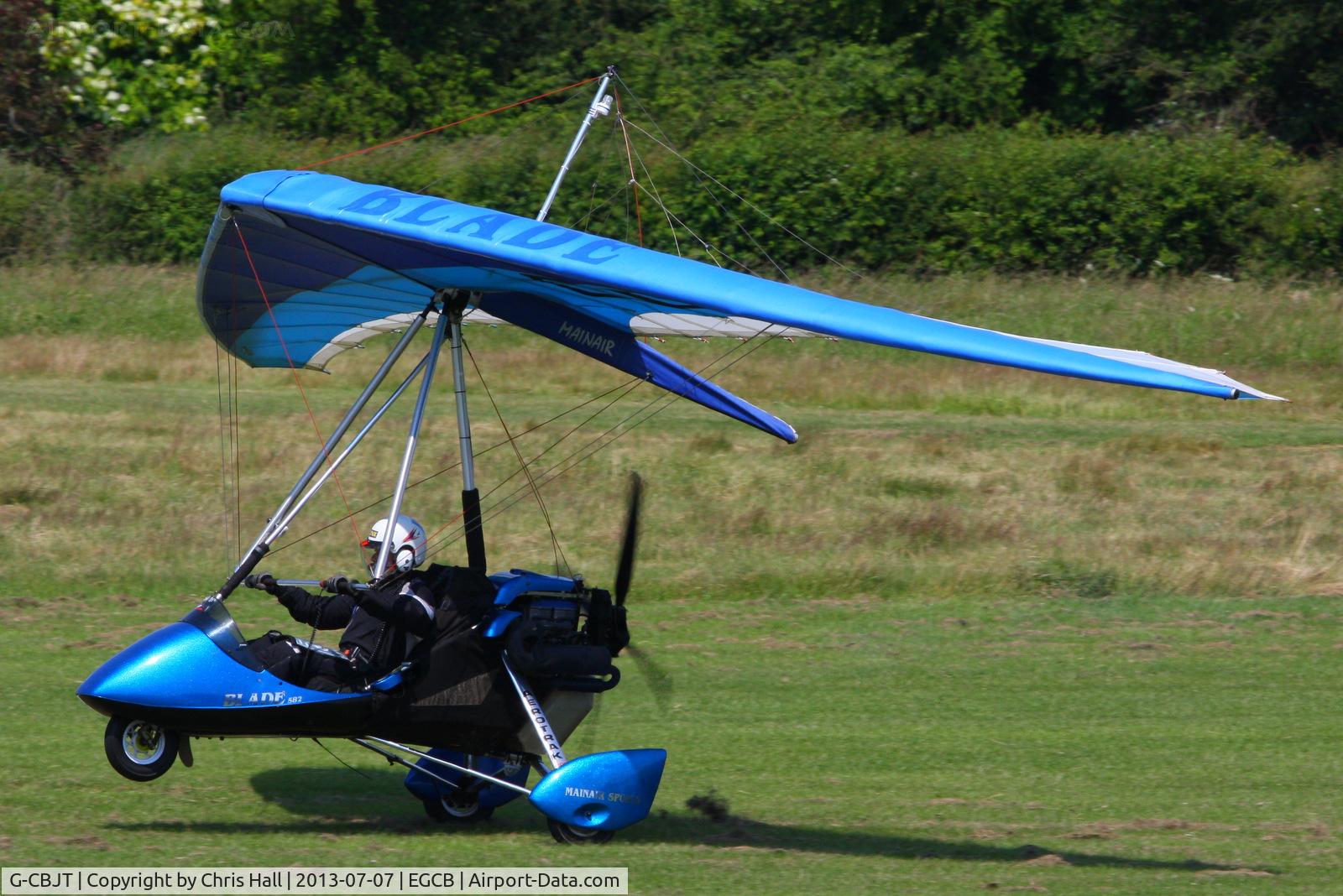 G-CBJT, 2001 Mainair Blade C/N 1302-1101-7-W1097, at the Barton open day and fly in