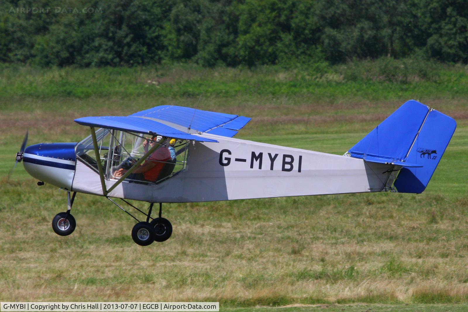 G-MYBI, 1992 Rans S-6ESD Coyote II C/N PFA 204-12186, at the Barton open day and fly in