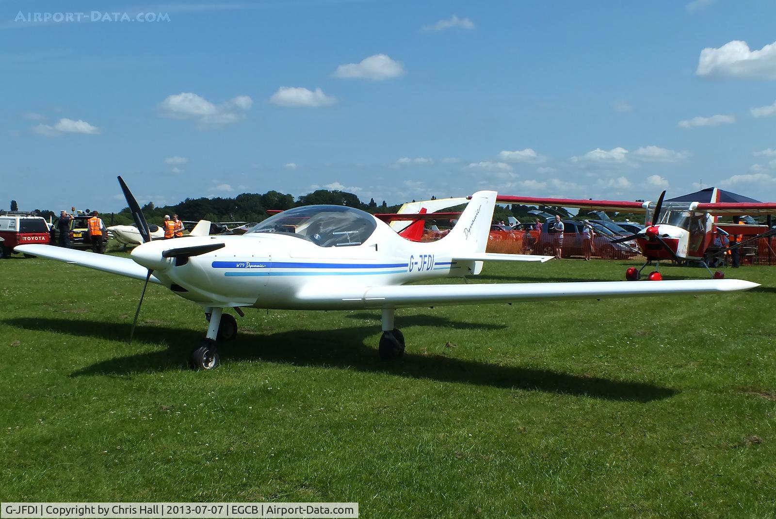 G-JFDI, 2007 Aerospool WT-9 Dynamic C/N DY192/2007, at the Barton open day and fly in