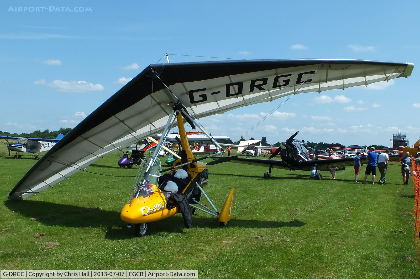 G-DRGC, 2011 P&M Aviation Quik 450GT C/N 8564, at the Barton open day and fly in