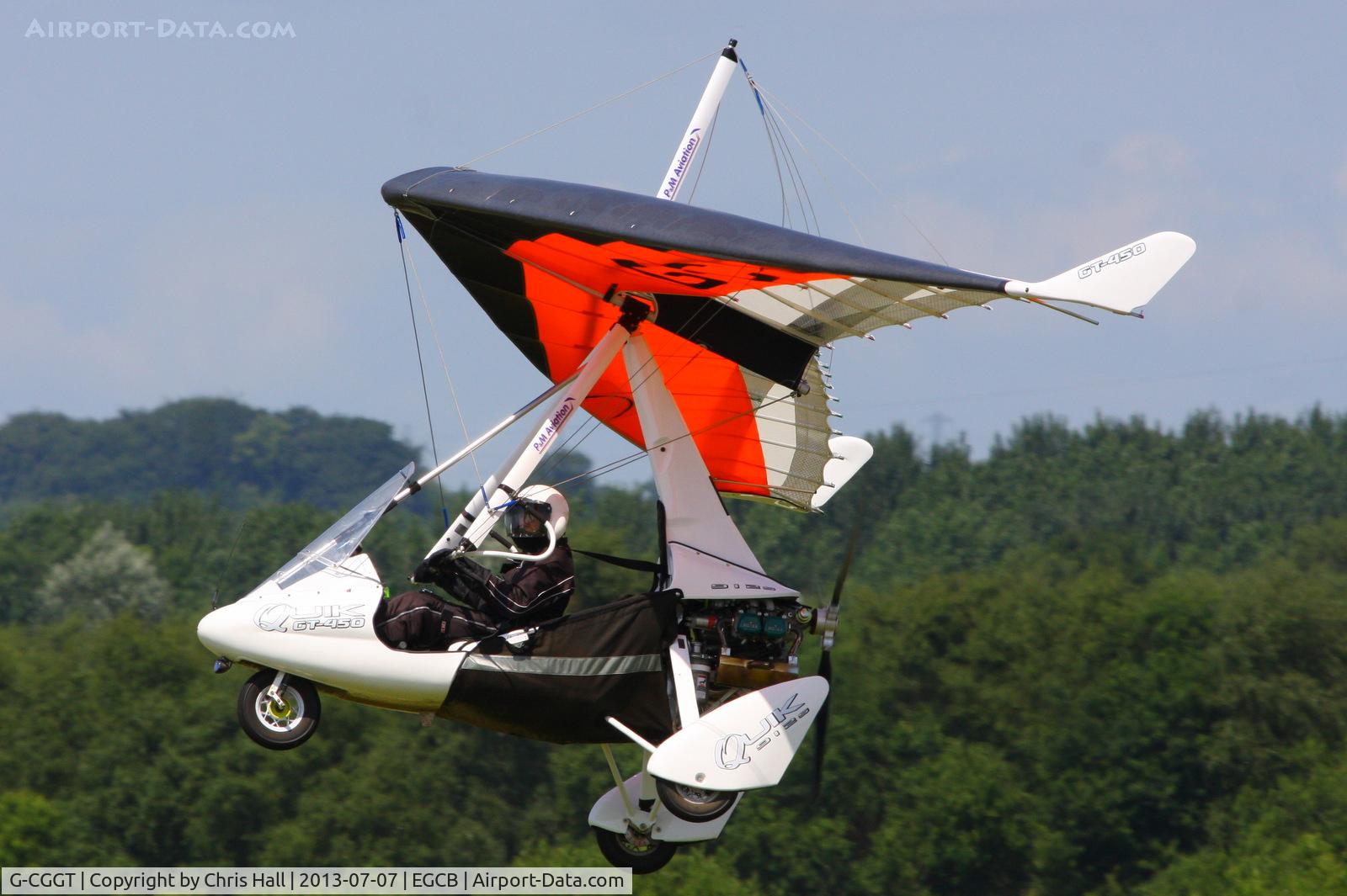 G-CGGT, 2009 P&M Aviation Quik GT450 C/N 8466, at the Barton open day and fly in
