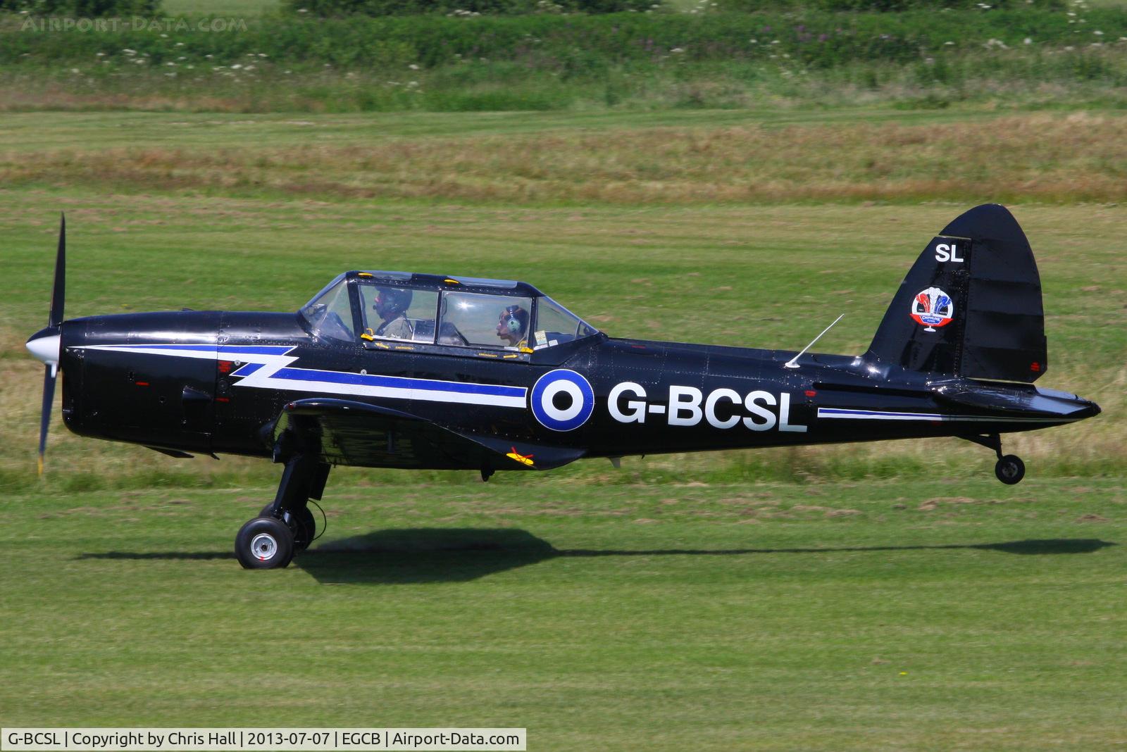 G-BCSL, 1951 De Havilland DHC-1 Chipmunk 22 C/N C1/0524, at the Barton open day and fly in
