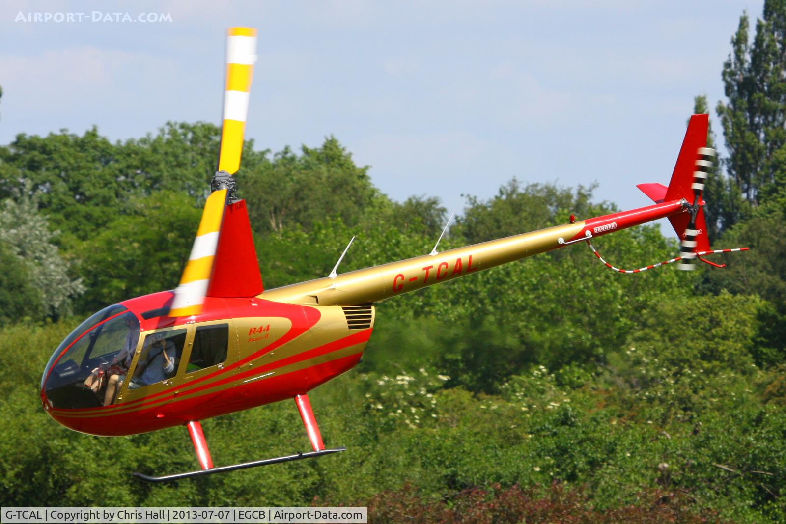 G-TCAL, 2007 Robinson R44 Raven II C/N 11628, at the Barton open day and fly in