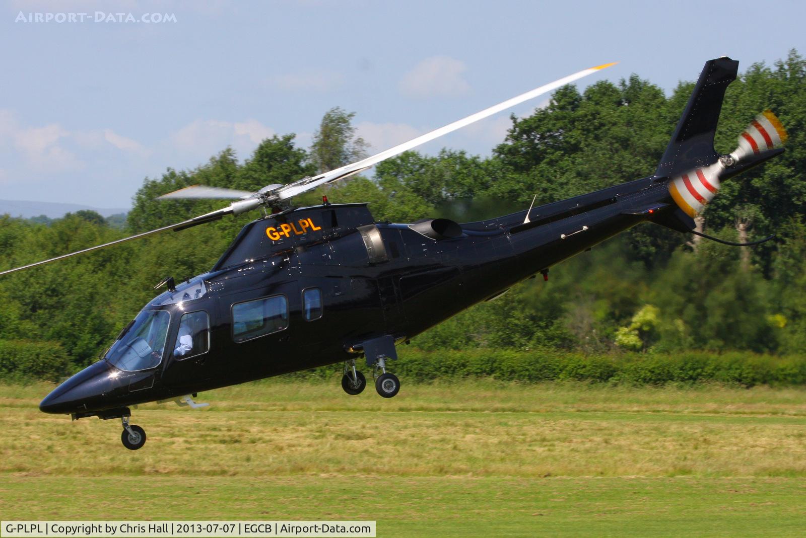 G-PLPL, 2003 Agusta A-109E Power C/N 11168, at the Barton open day and fly in