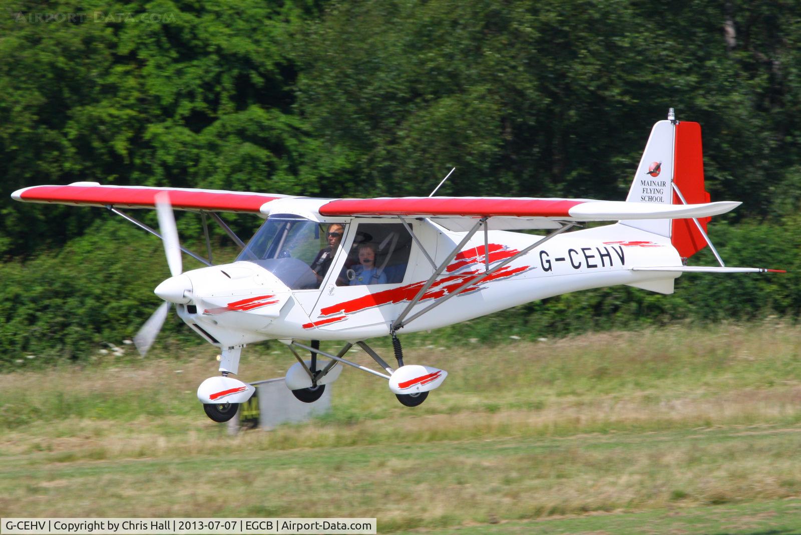 G-CEHV, 2006 Comco Ikarus C42 FB80 C/N 0610-6854, at the Barton open day and fly in