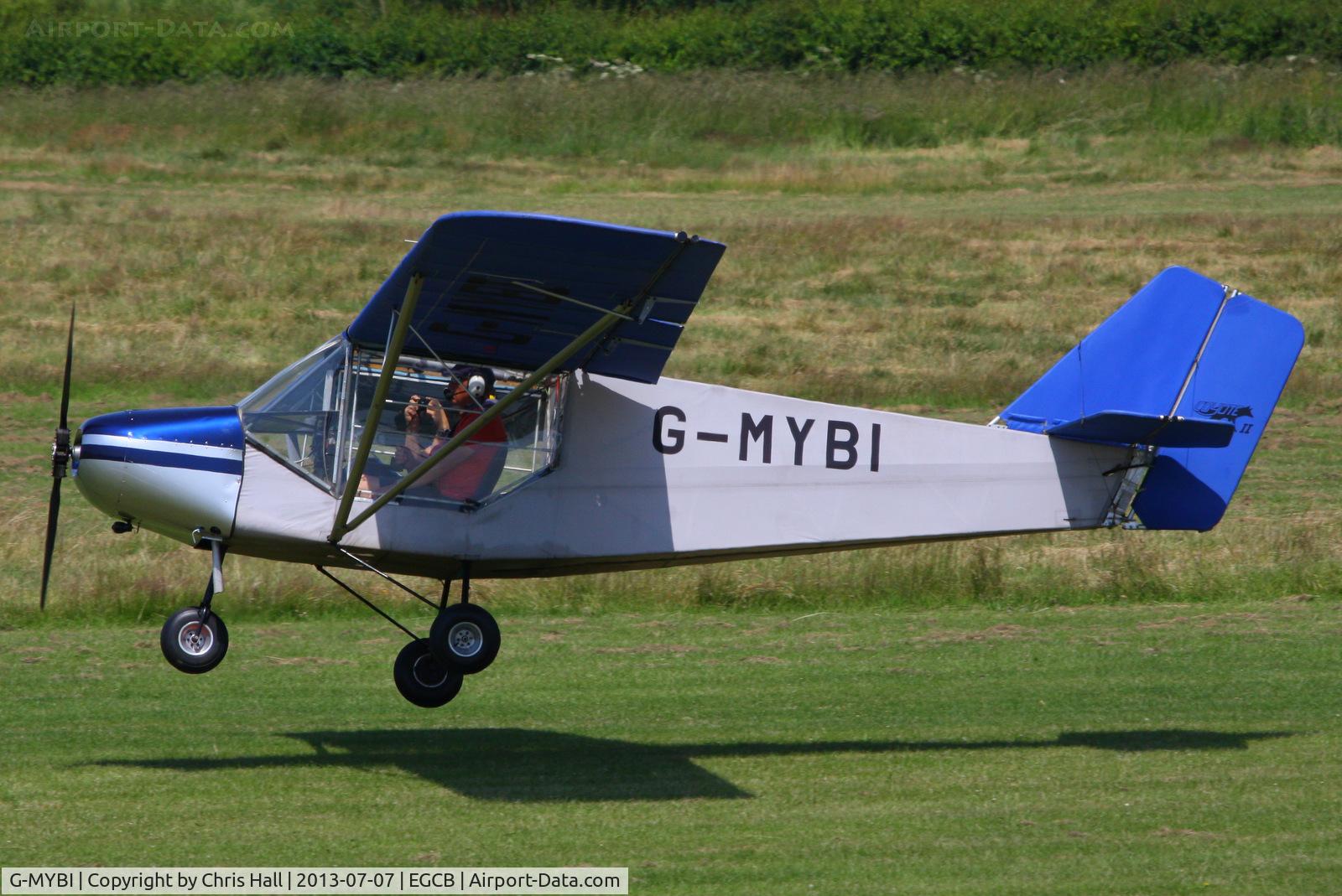 G-MYBI, 1992 Rans S-6ESD Coyote II C/N PFA 204-12186, at the Barton open day and fly in