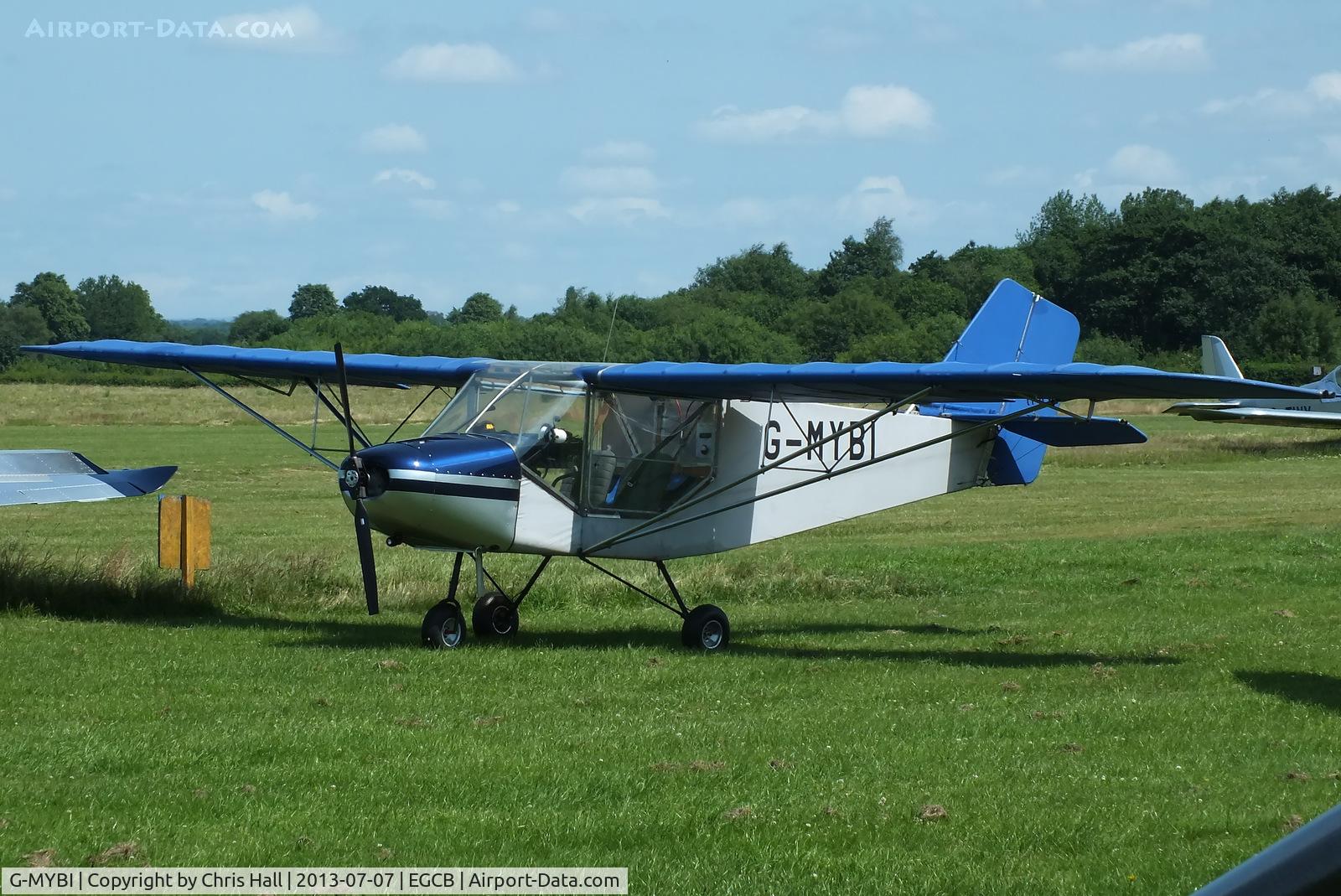 G-MYBI, 1992 Rans S-6ESD Coyote II C/N PFA 204-12186, at the Barton open day and fly in