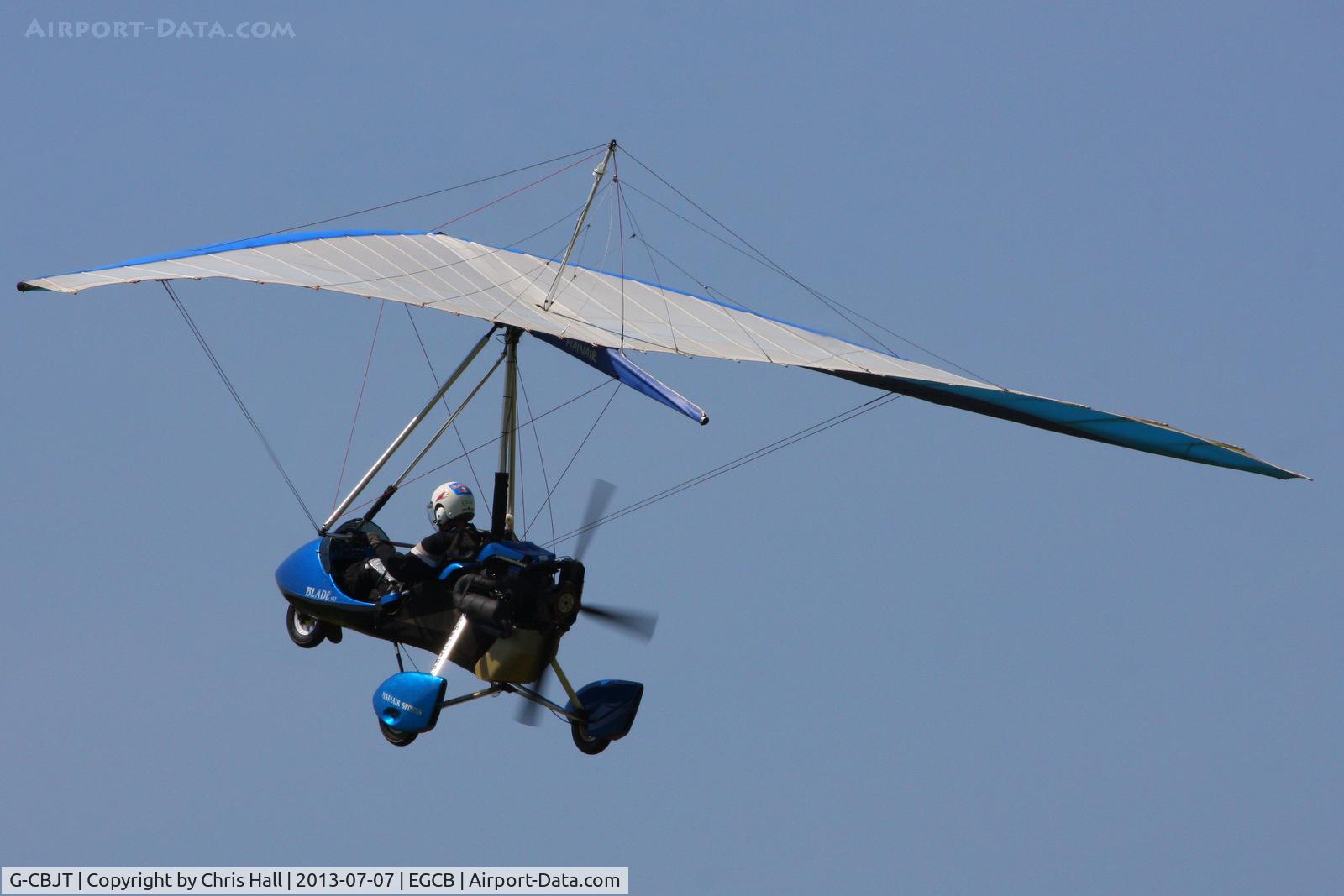 G-CBJT, 2001 Mainair Blade C/N 1302-1101-7-W1097, at the Barton open day and fly in