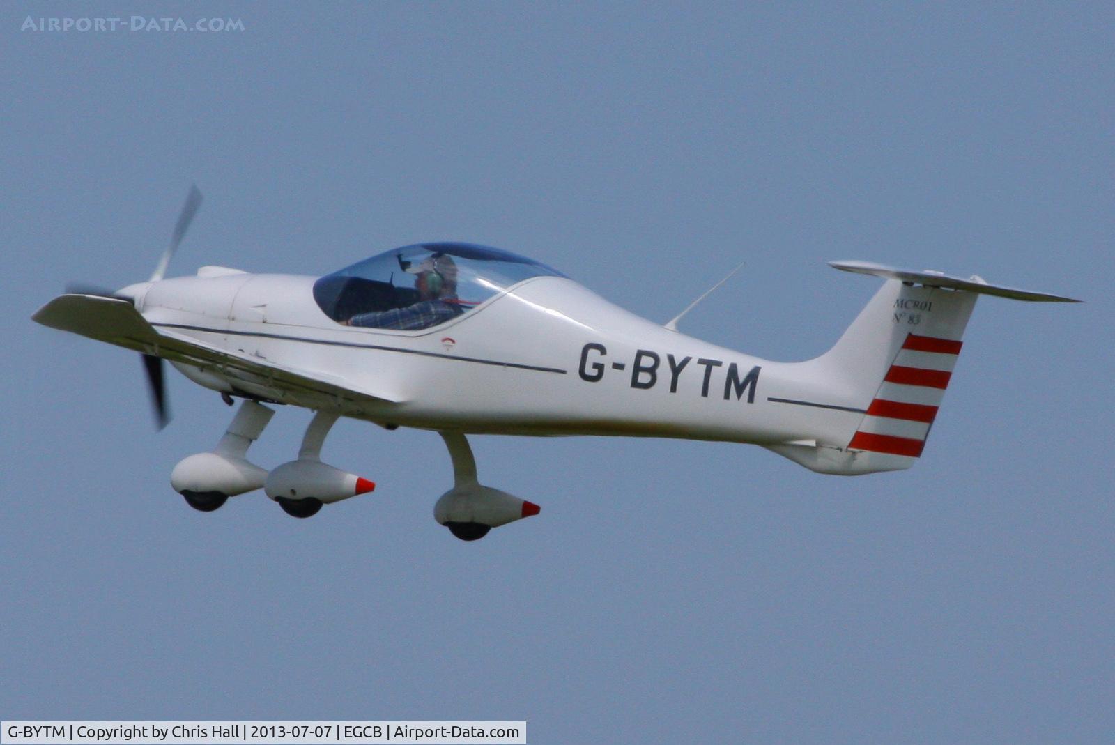 G-BYTM, 2000 Dyn'Aero MCR-01 UL C/N PFA 301-13440, at the Barton open day and fly in