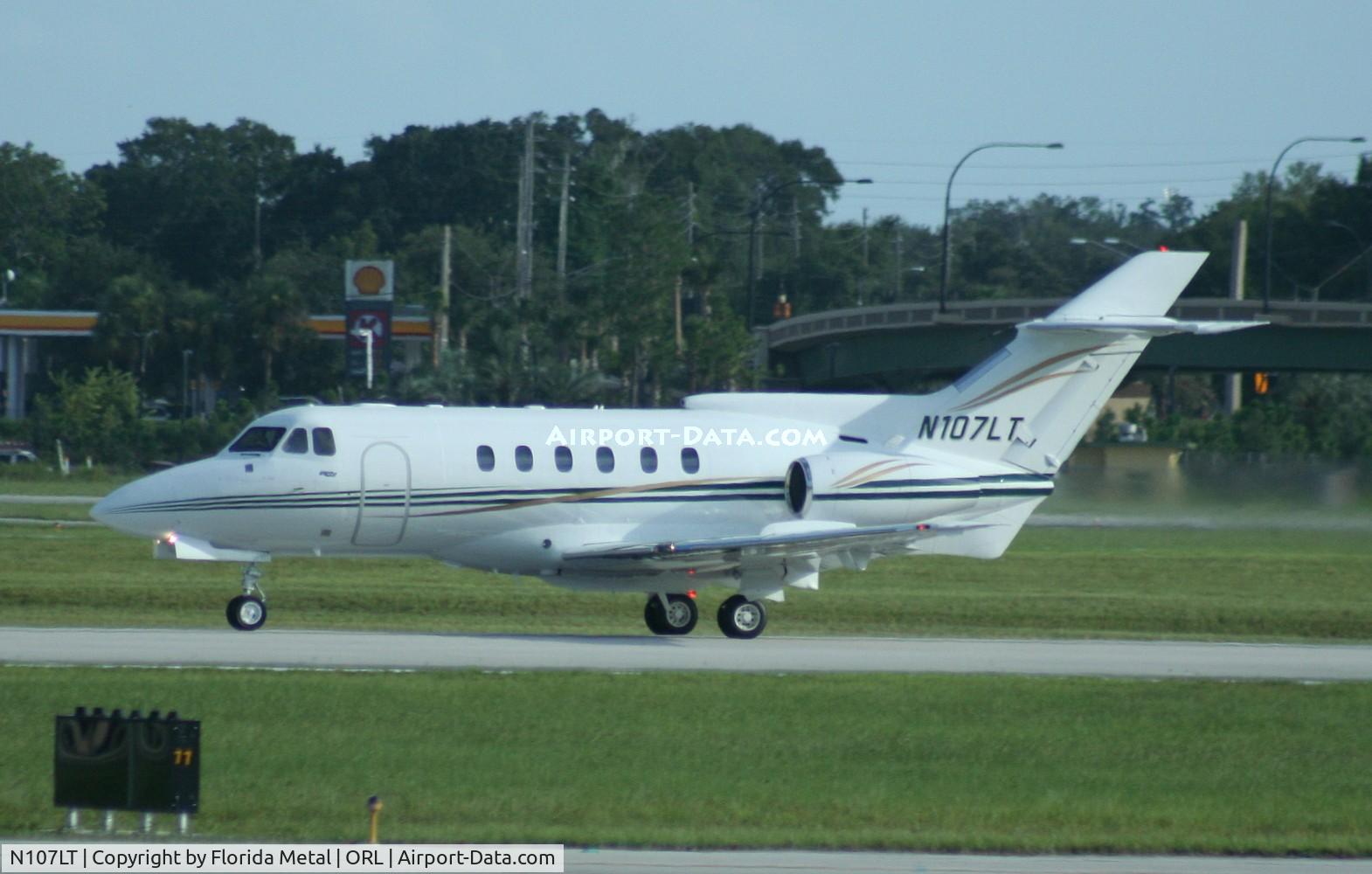 N107LT, 1981 British Aerospace HS.125-700A C/N 257146/NA0301, Hawker 700