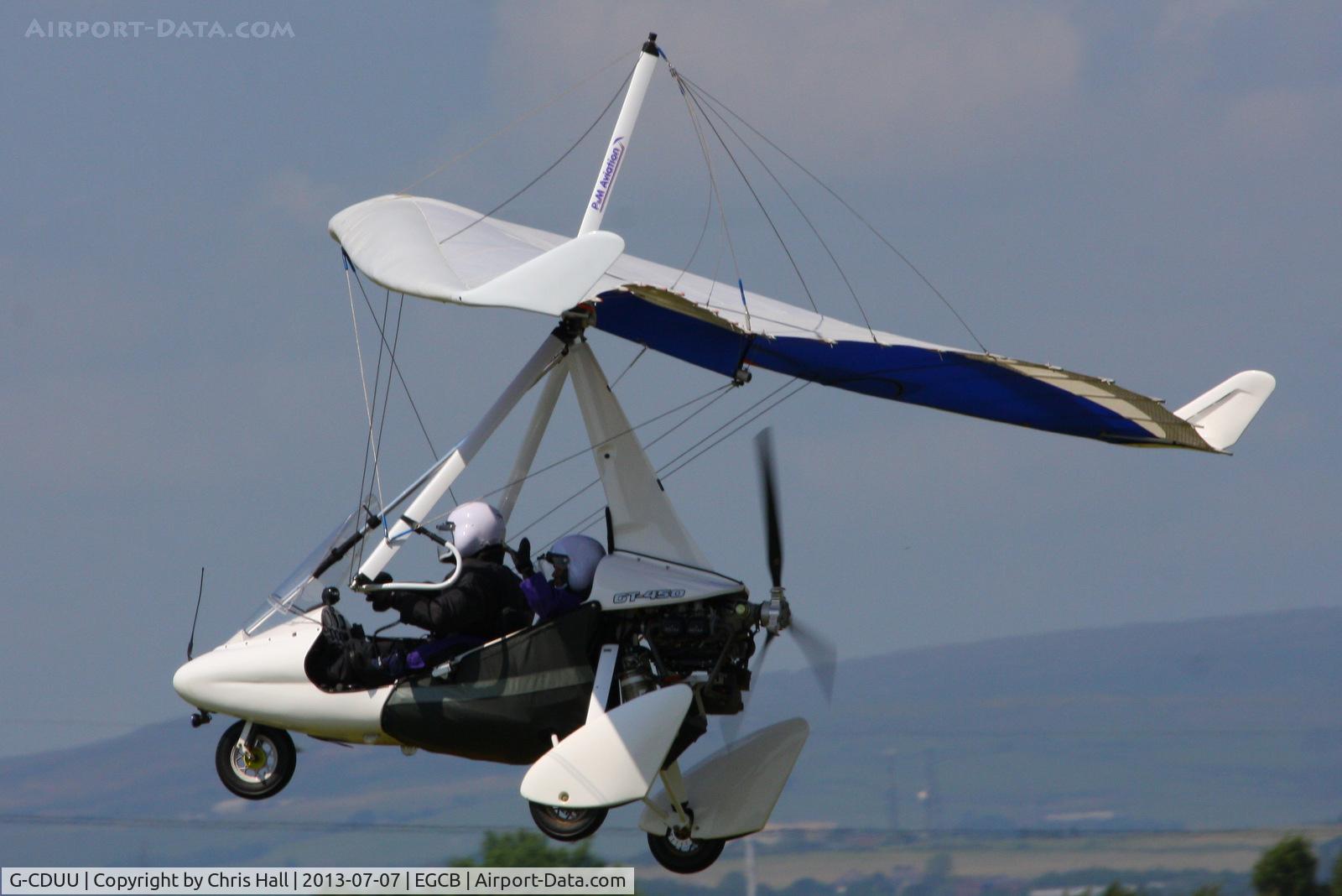 G-CDUU, 2006 P&M Aviation Quik GT450 C/N 8165, at the Barton open day and fly in