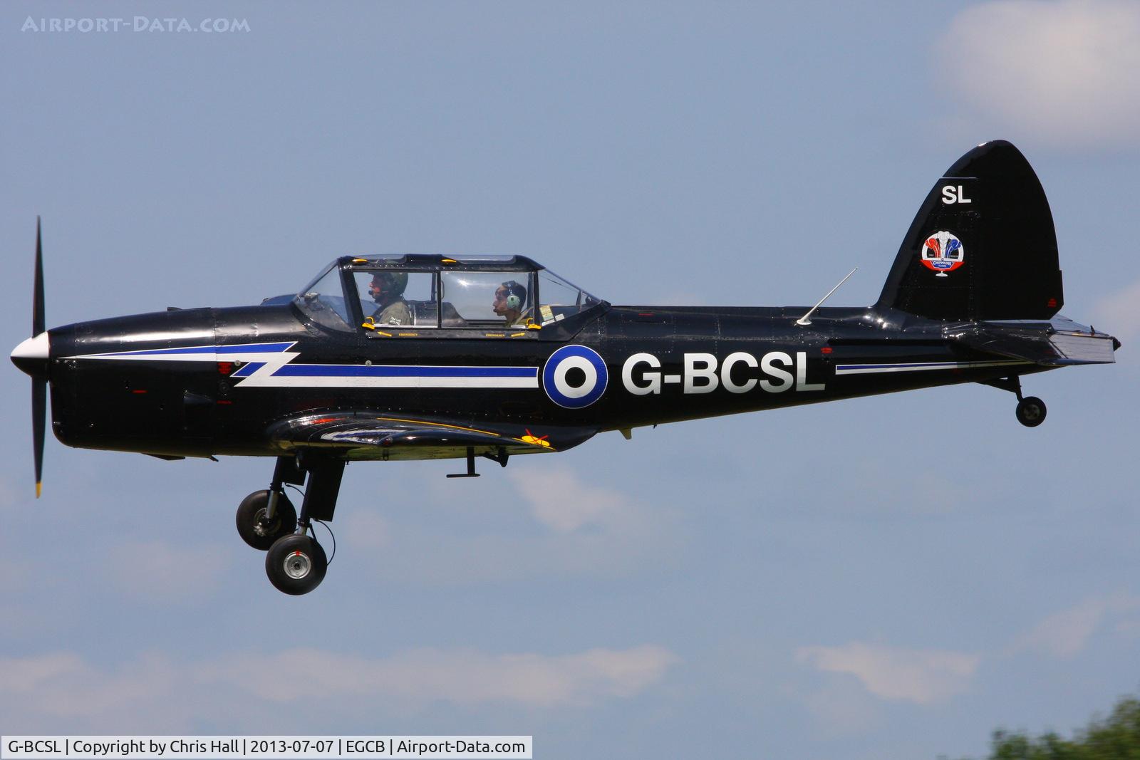 G-BCSL, 1951 De Havilland DHC-1 Chipmunk 22 C/N C1/0524, at the Barton open day and fly in