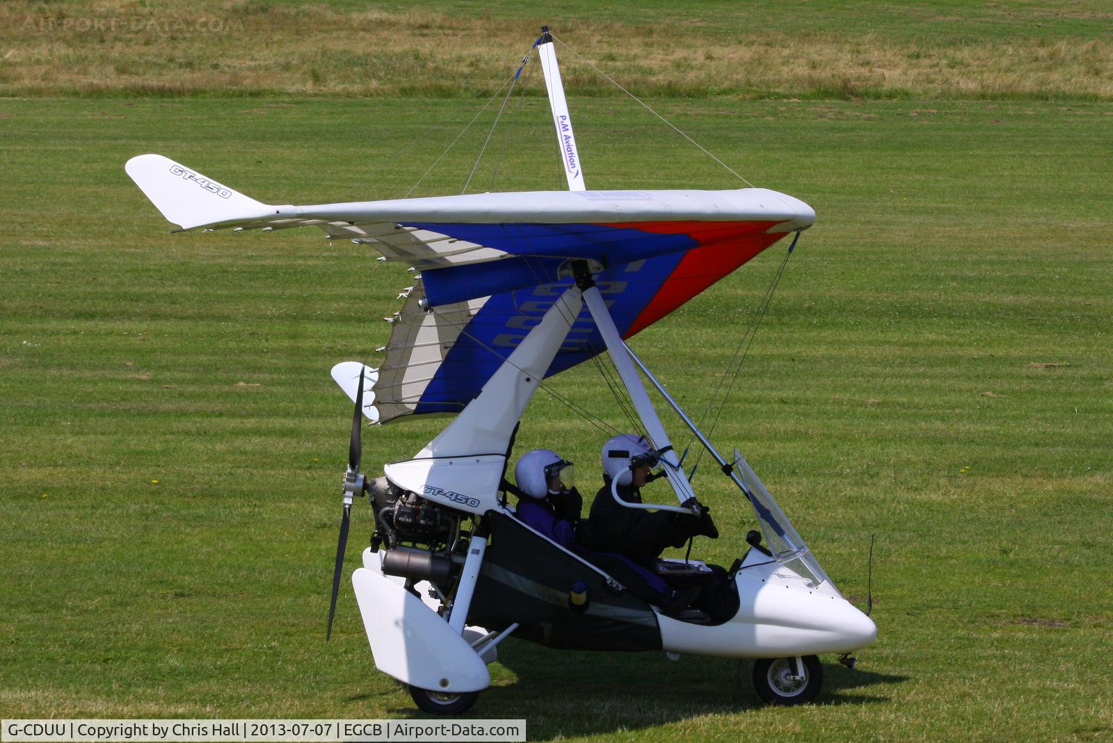 G-CDUU, 2006 P&M Aviation Quik GT450 C/N 8165, at the Barton open day and fly in