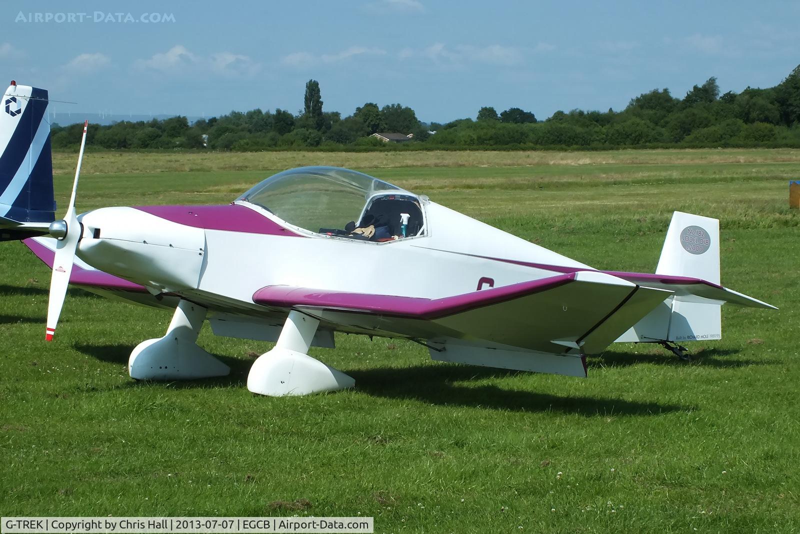 G-TREK, 1995 Jodel D-18 C/N PFA 169-11265, at the Barton open day and fly in