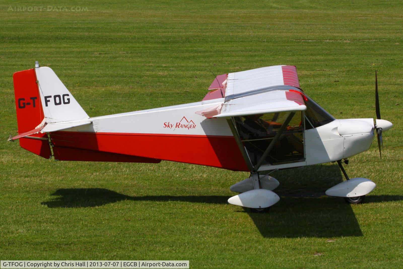 G-TFOG, 2006 Skyranger 912(2) C/N BMAA/HB/494, at the Barton open day and fly in