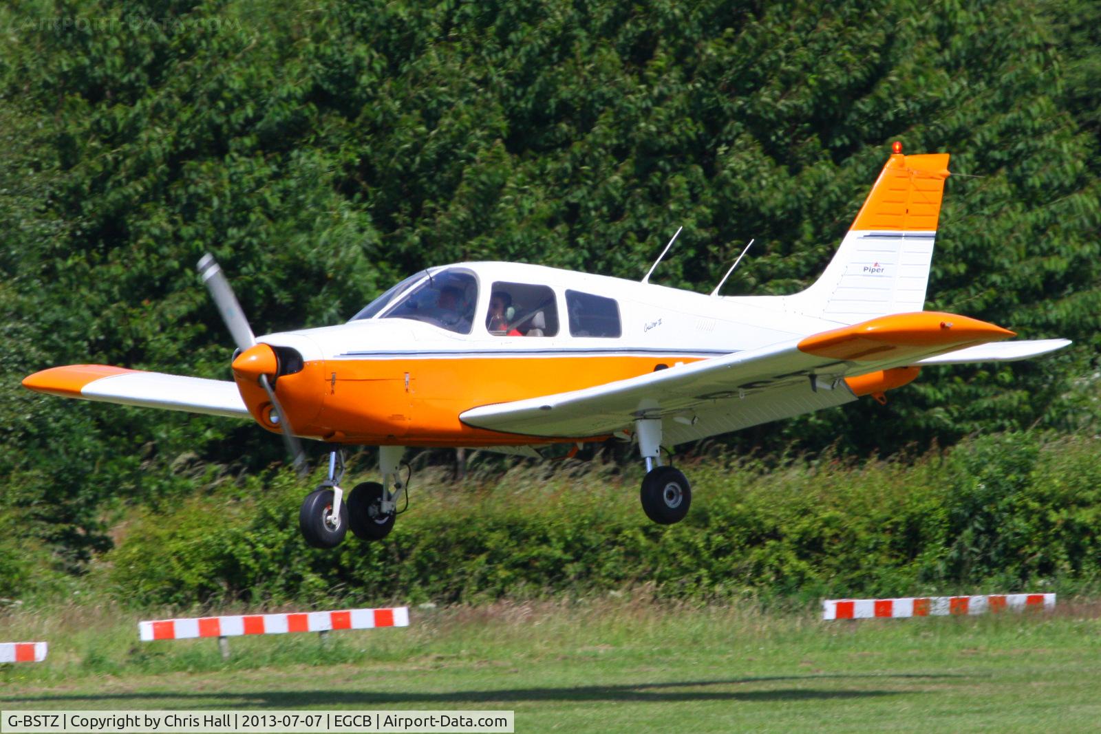 G-BSTZ, 1977 Piper PA-28-140 Cherokee Cruiser C/N 28-7725153, at the Barton open day and fly in