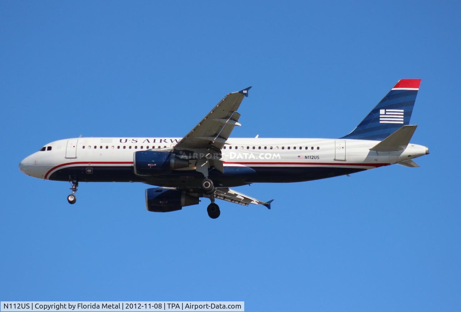 N112US, 1999 Airbus A320-214 C/N 1134, US Airways A320