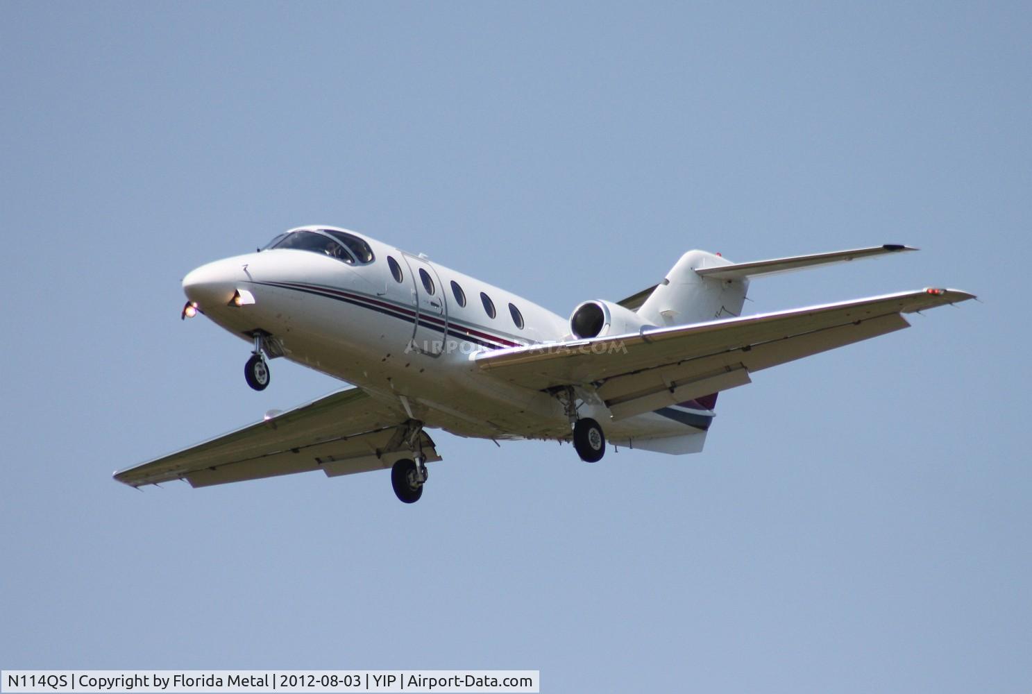 N114QS, 2007 Raytheon Beechjet 400A C/N RK-469, Beech 400A