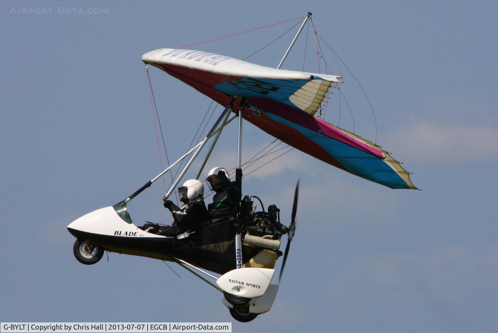 G-BYLT, 2000 X'Air 582(1) C/N BMAA/HB/095, at the Barton open day and fly in