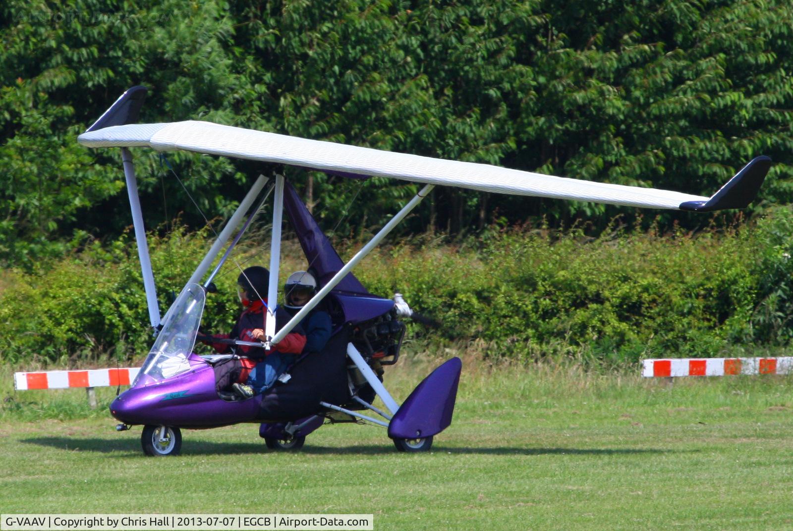 G-VAAV, 2011 P&M Aviation QuikR C/N 8595, at the Barton open day and fly in