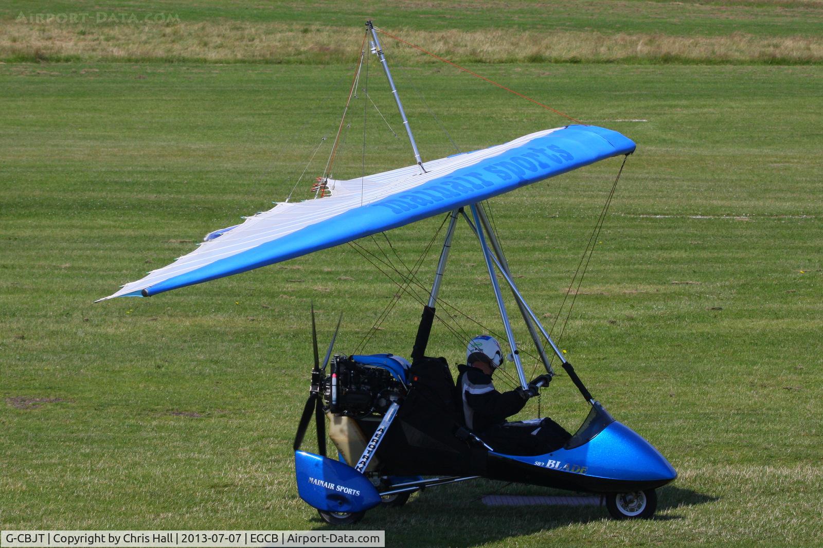 G-CBJT, 2001 Mainair Blade C/N 1302-1101-7-W1097, at the Barton open day and fly in
